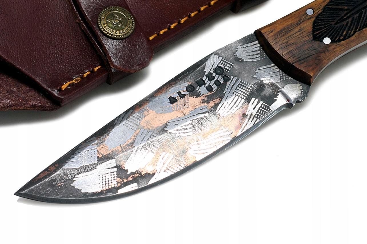 NÓŻ MYŚLIWSKI BUSHCRAFT taktyczny wojsko survival