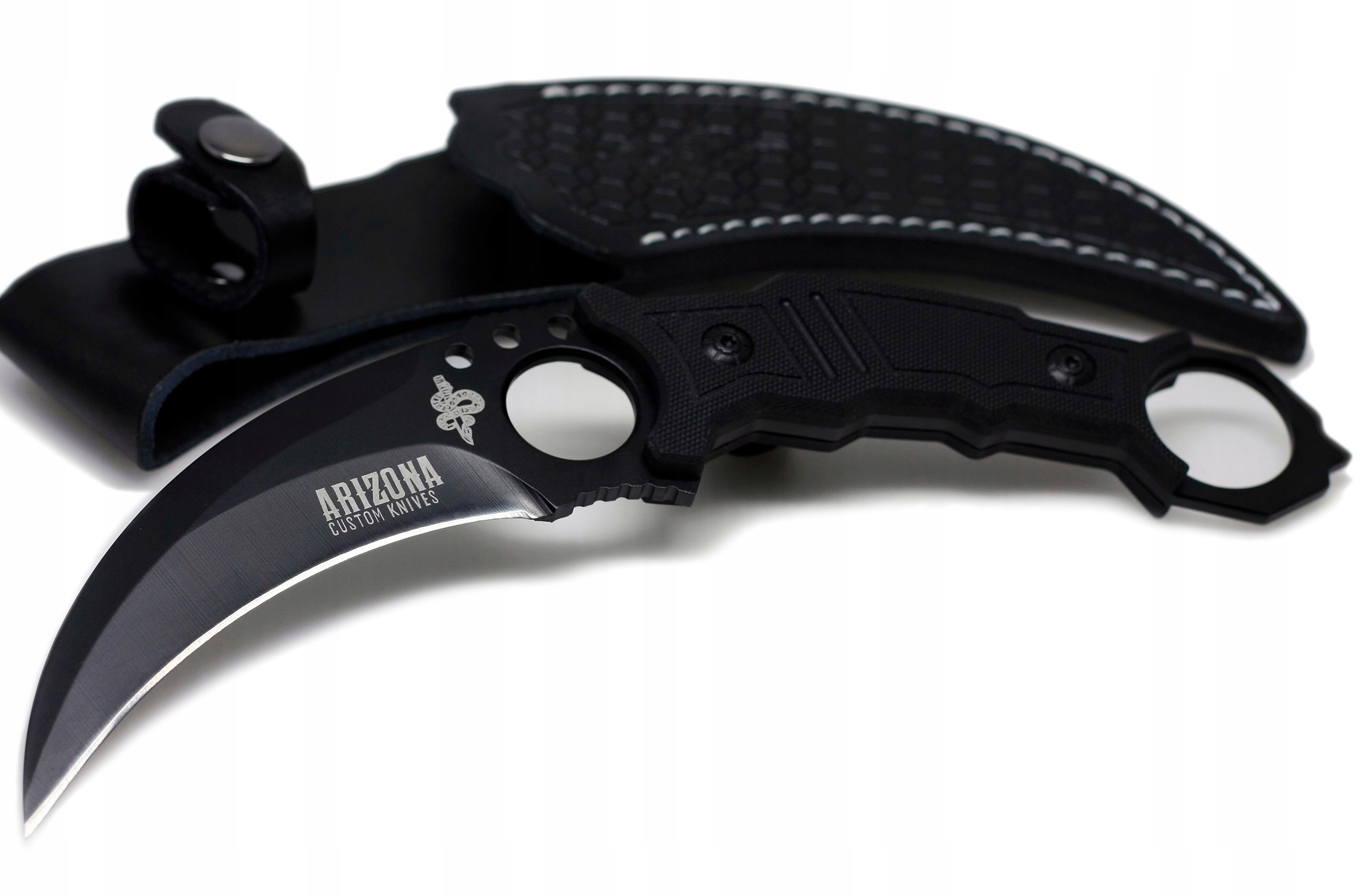 Karambit taktyczny nóż do samoobrony Arizona G10