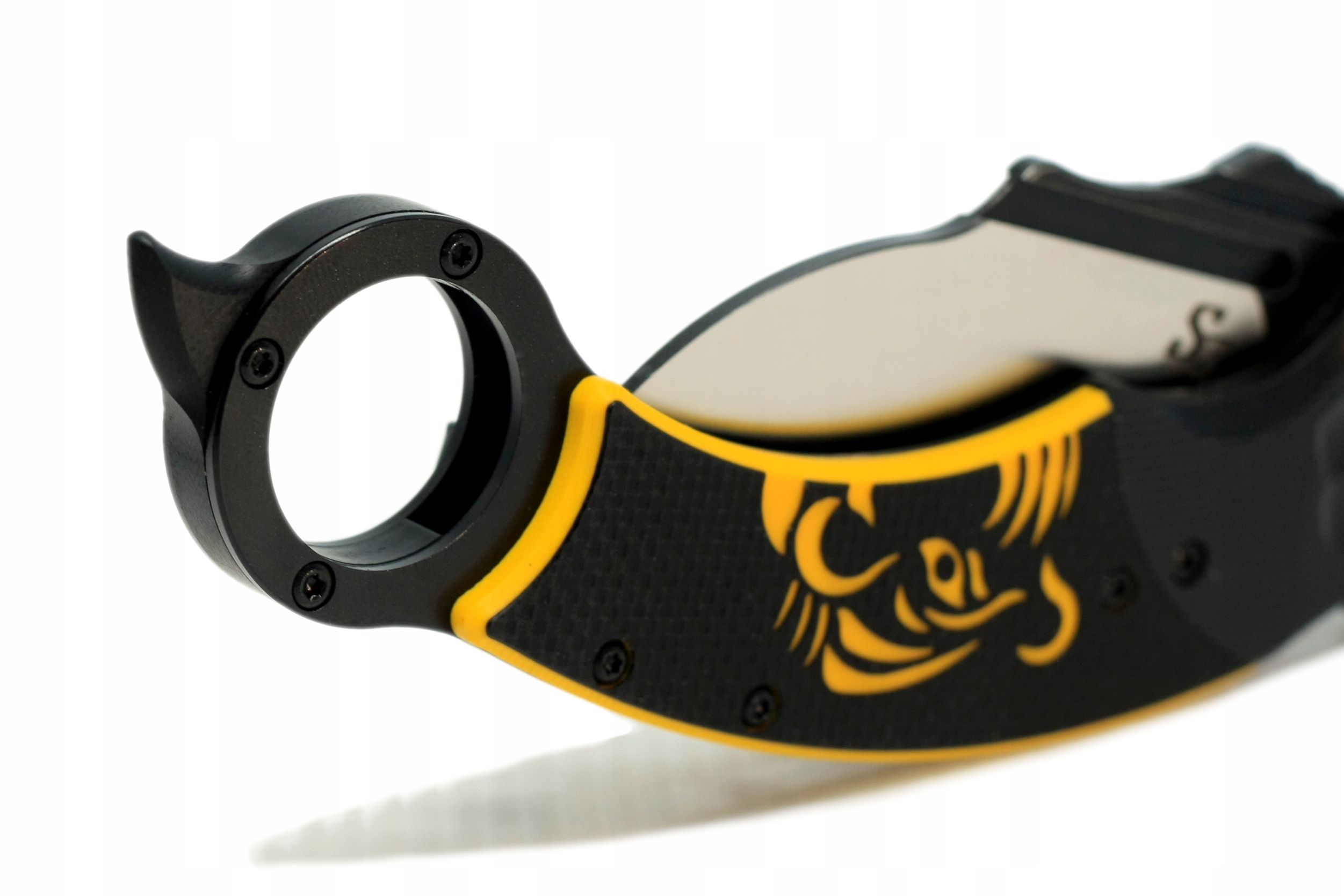 Nóż składany kieszonkowy KARAMBIT stal EDC survival Sitivien ST164 scyzoryk