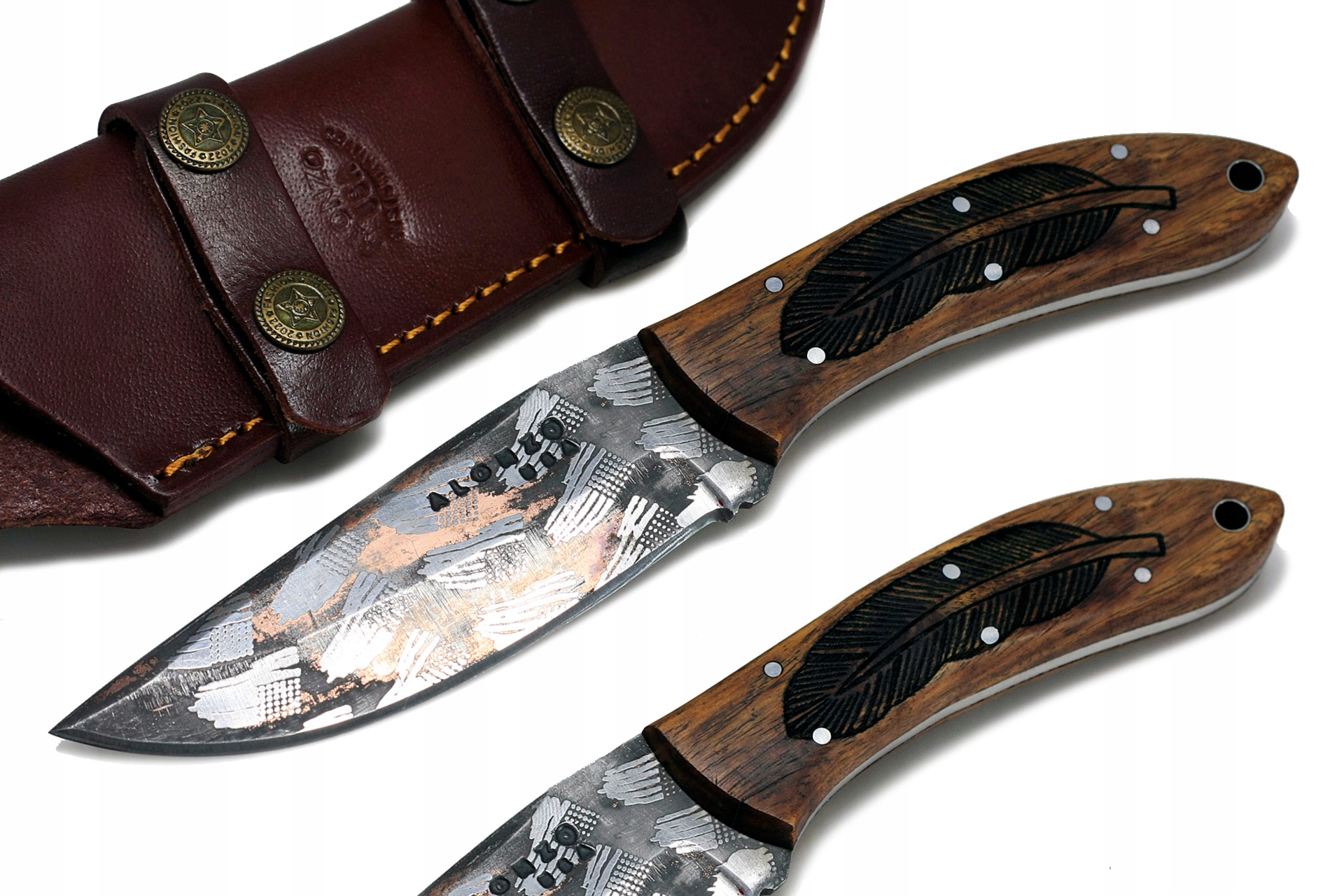 NÓŻ MYŚLIWSKI BUSHCRAFT taktyczny wojsko survival