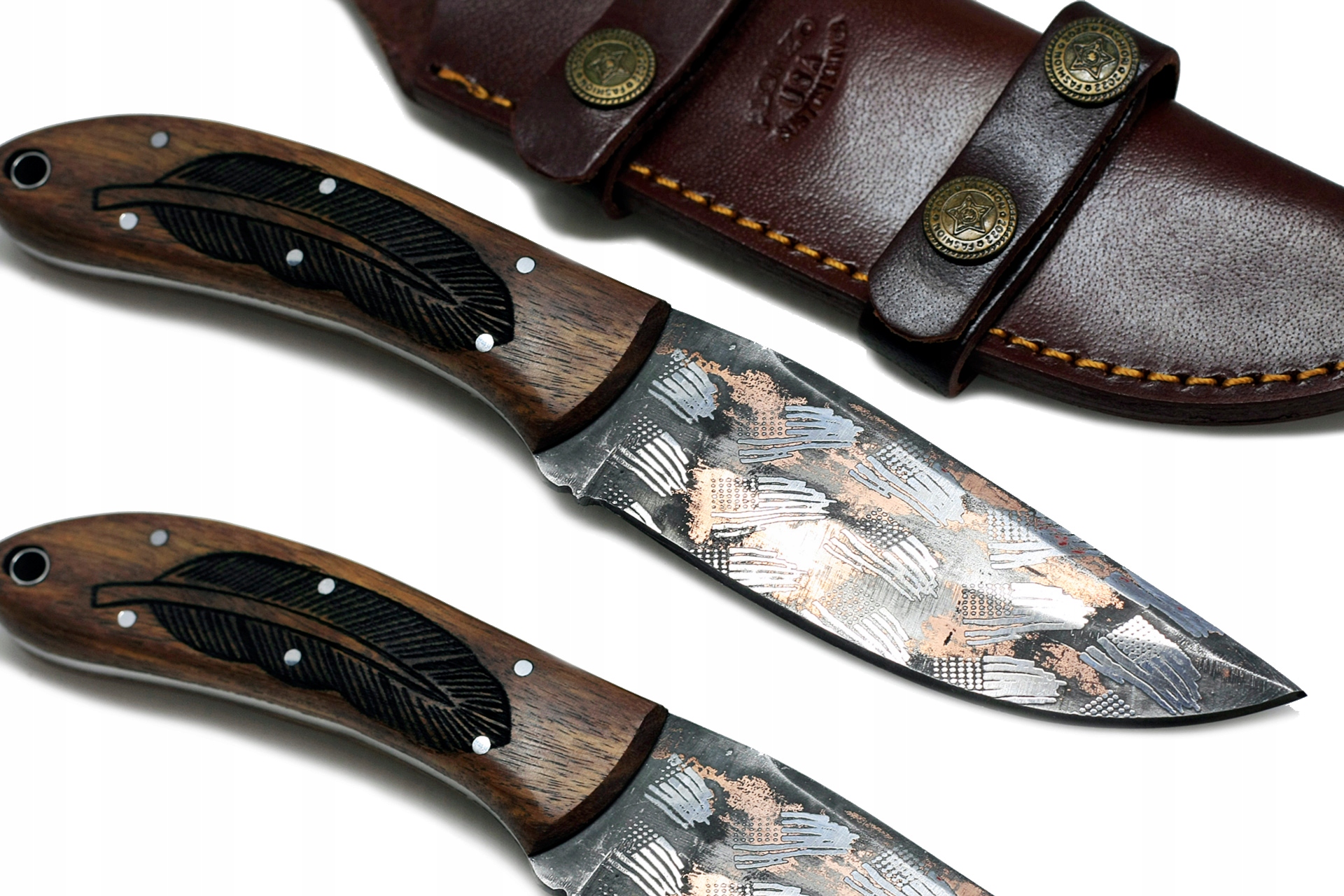 NÓŻ MYŚLIWSKI BUSHCRAFT taktyczny wojsko survival