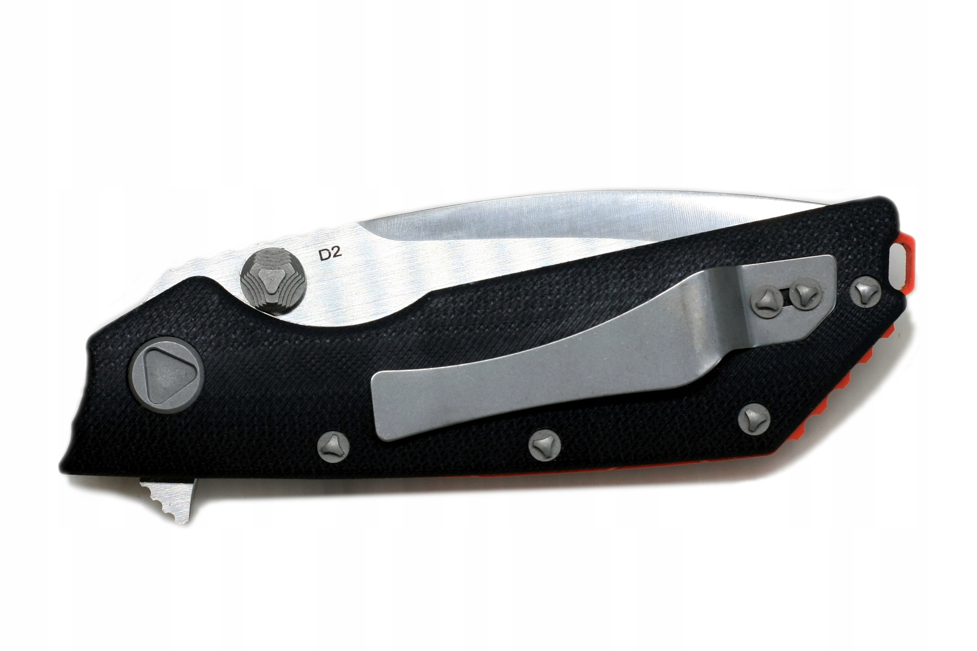 Nóż Eafengrow EF335-BK składany taktyczny survival G10 stal D2 EDC scyzoryk