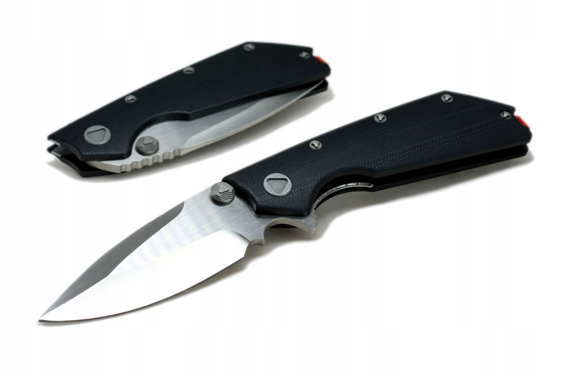 Nóż Eafengrow EF335-BK składany taktyczny survival G10 stal D2 EDC scyzoryk