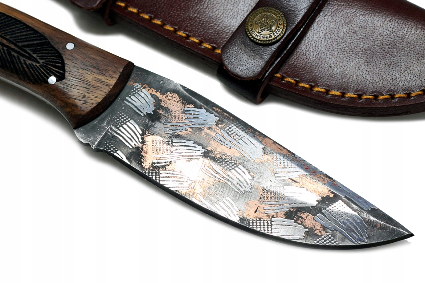 NÓŻ MYŚLIWSKI BUSHCRAFT taktyczny wojsko survival