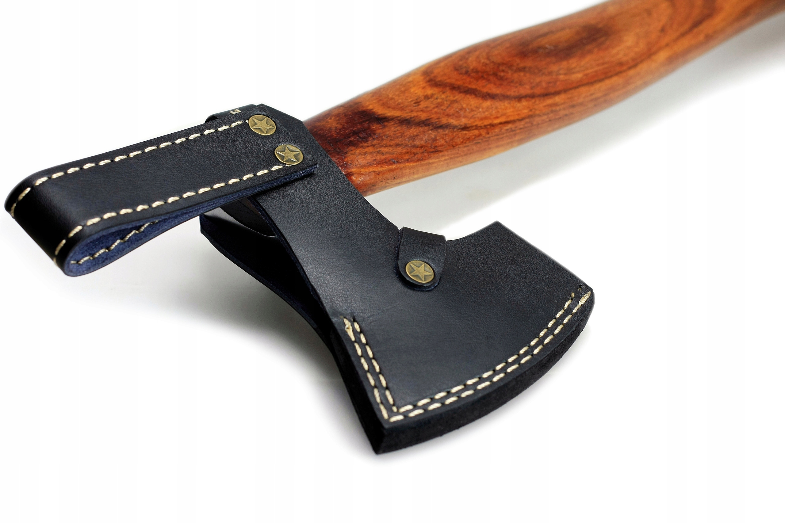 Siekiera topór wikinga myśliwski stal węglowa etui