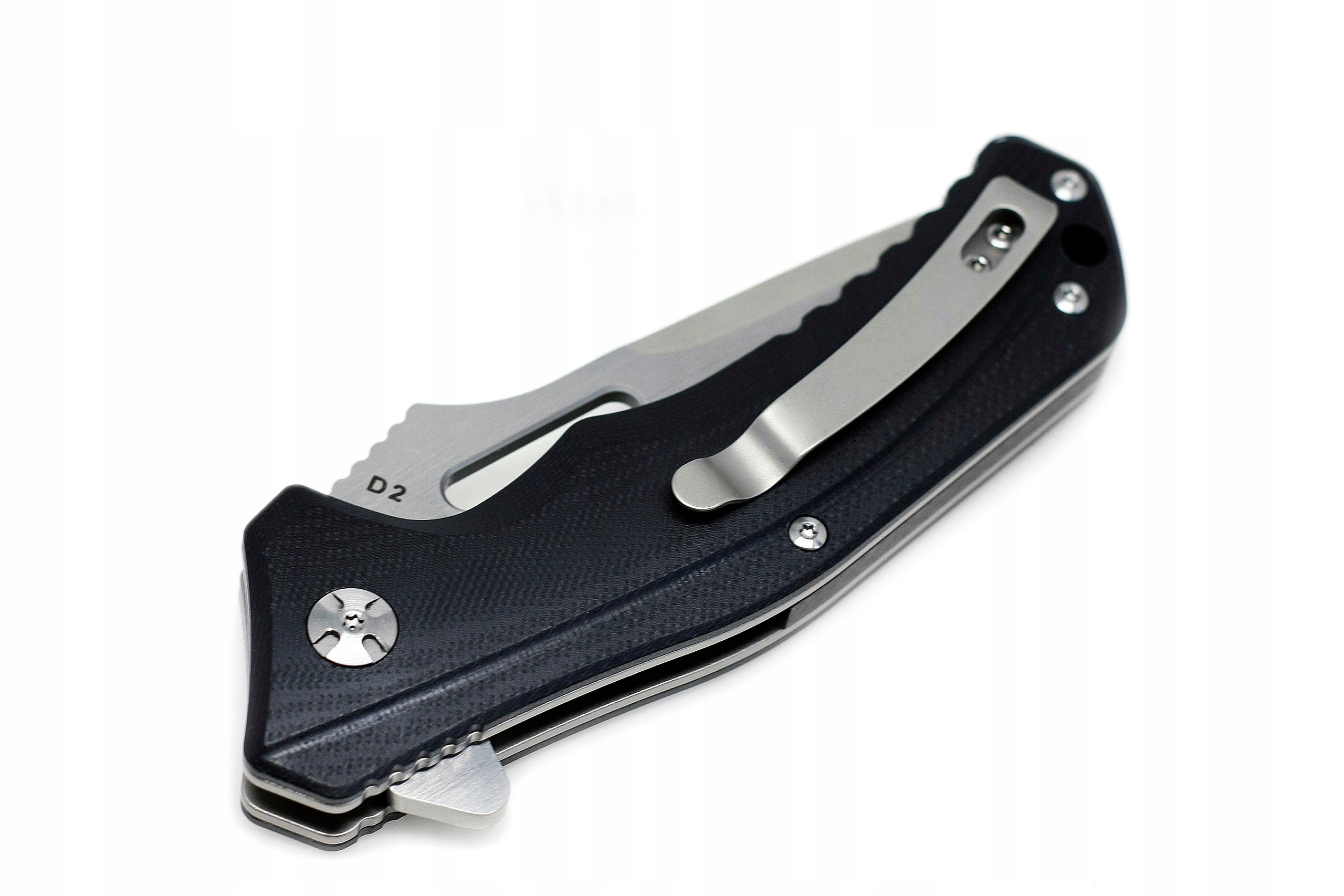 Nóż składany taktyczny survival Eafengrow EF908-BK G10 EDC