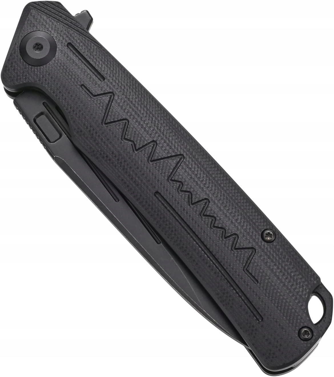 Nóż składany stal D2 EDC survival flipper ST136-BK
