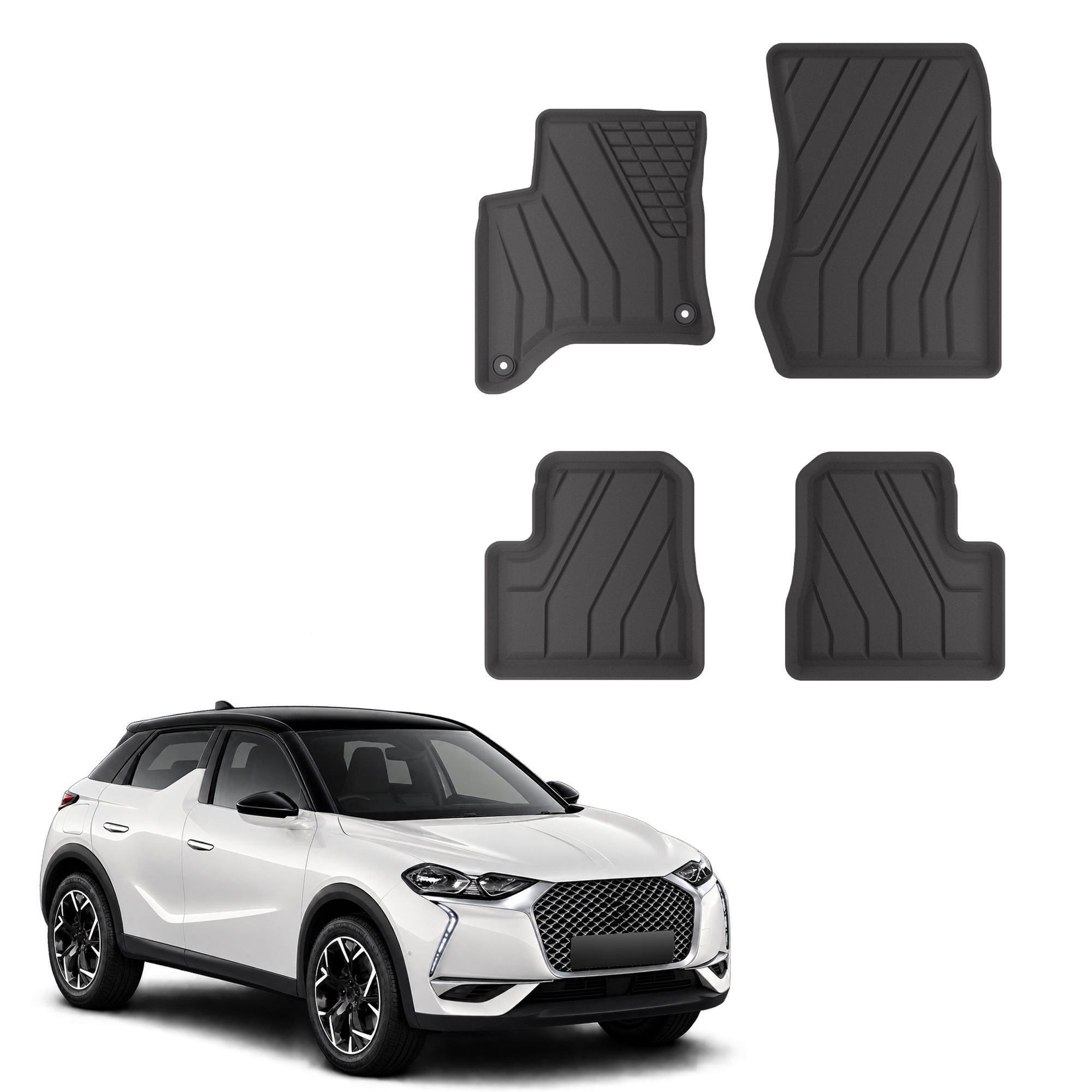 Eko preproge za Citroen DS3 Crossback Hybrid 2024-nad 4kosi