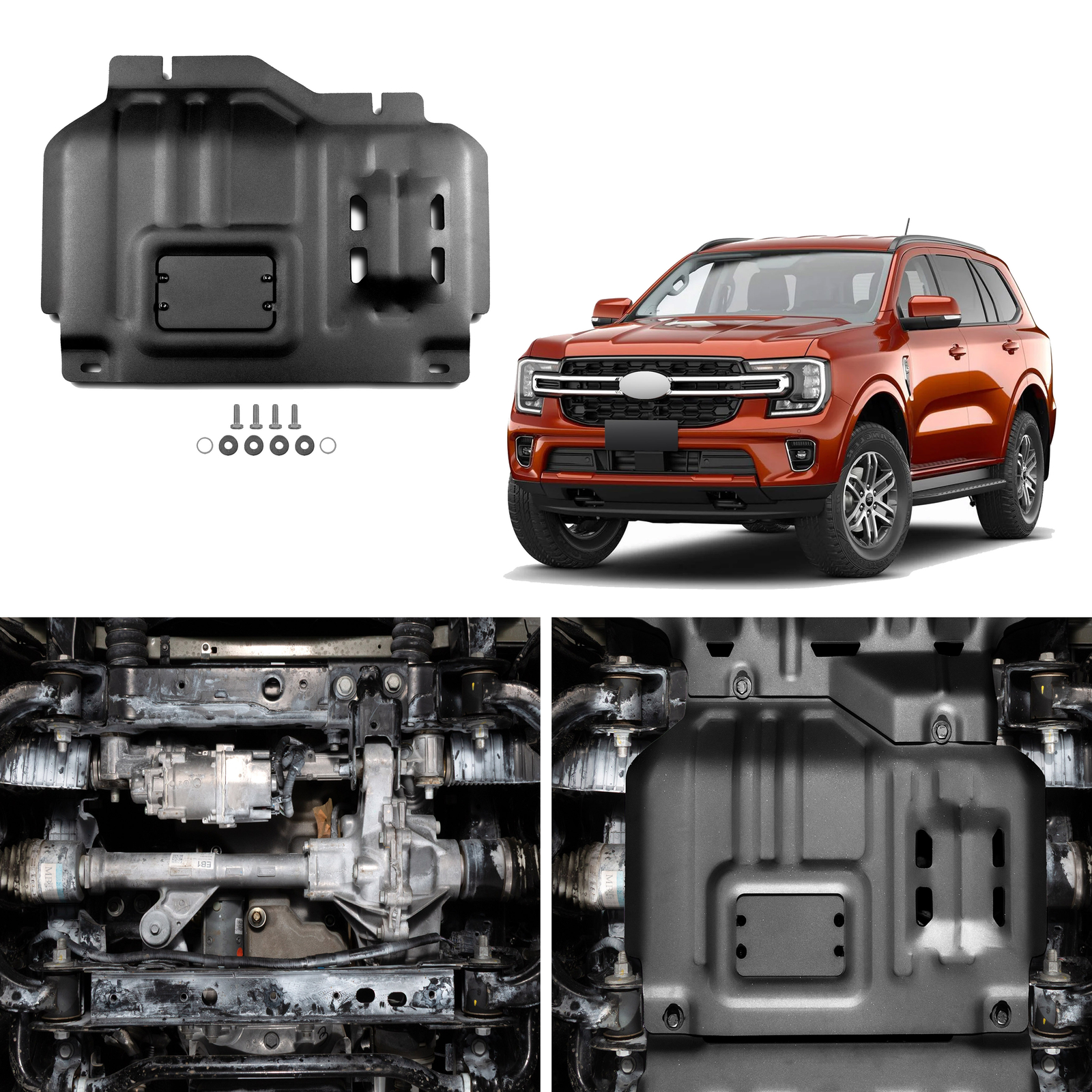 Zaščitni pokrov motorja za Ford Everest 2022-Nad