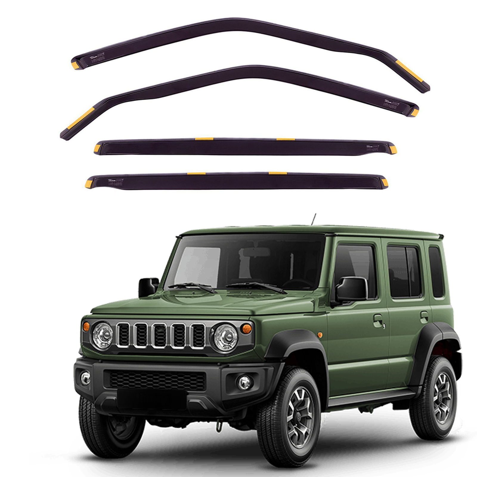 Okenski deflektorji za Suzuki Jimny 2023-Nad 5 vrata, 4 kosa LSE