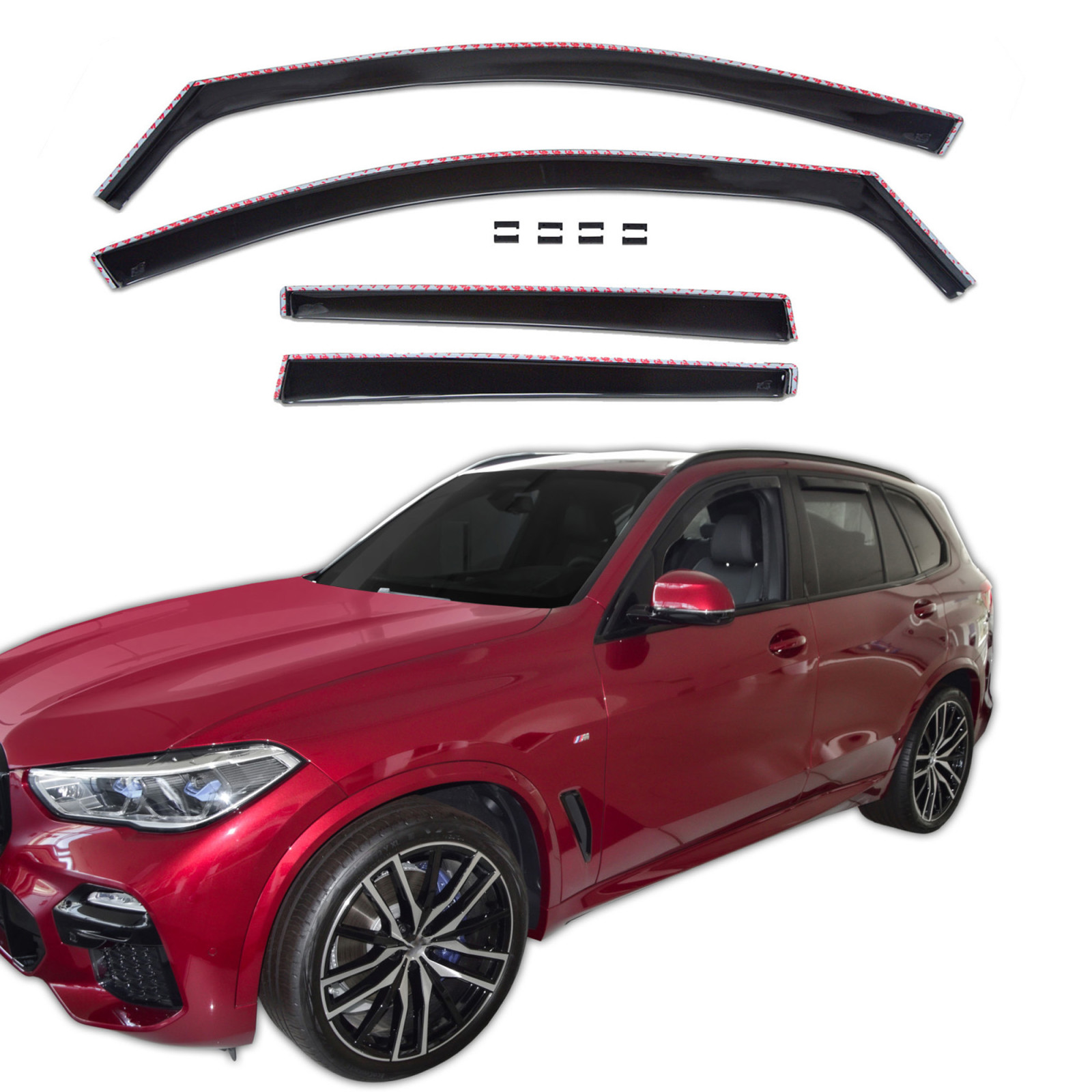 GP Okenski deflektorji za X5 G05 2018-nad 4 kosa
