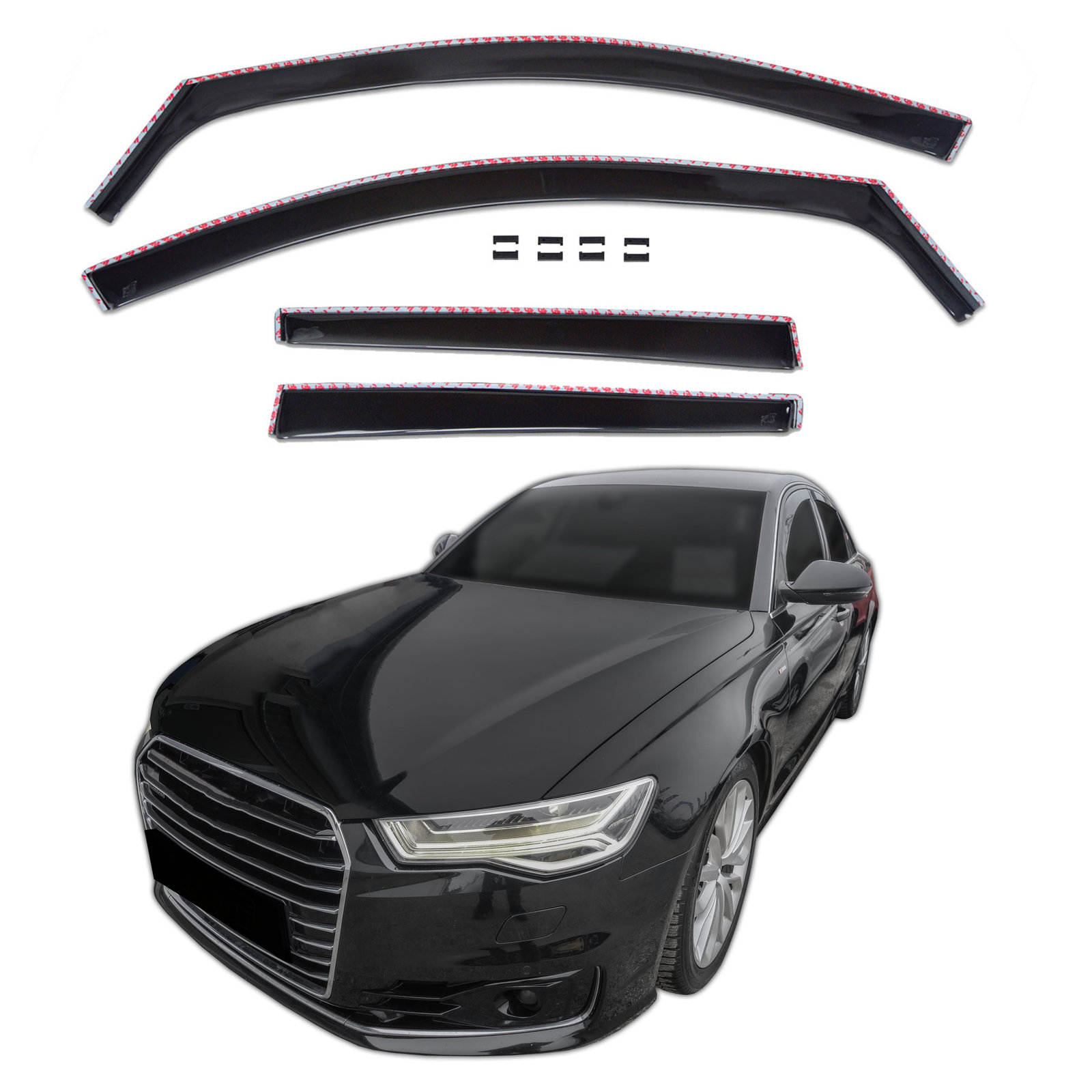 GP Okenski deflektorji za Audi A6 (C7) 2011-2018 sedan 4 kosa