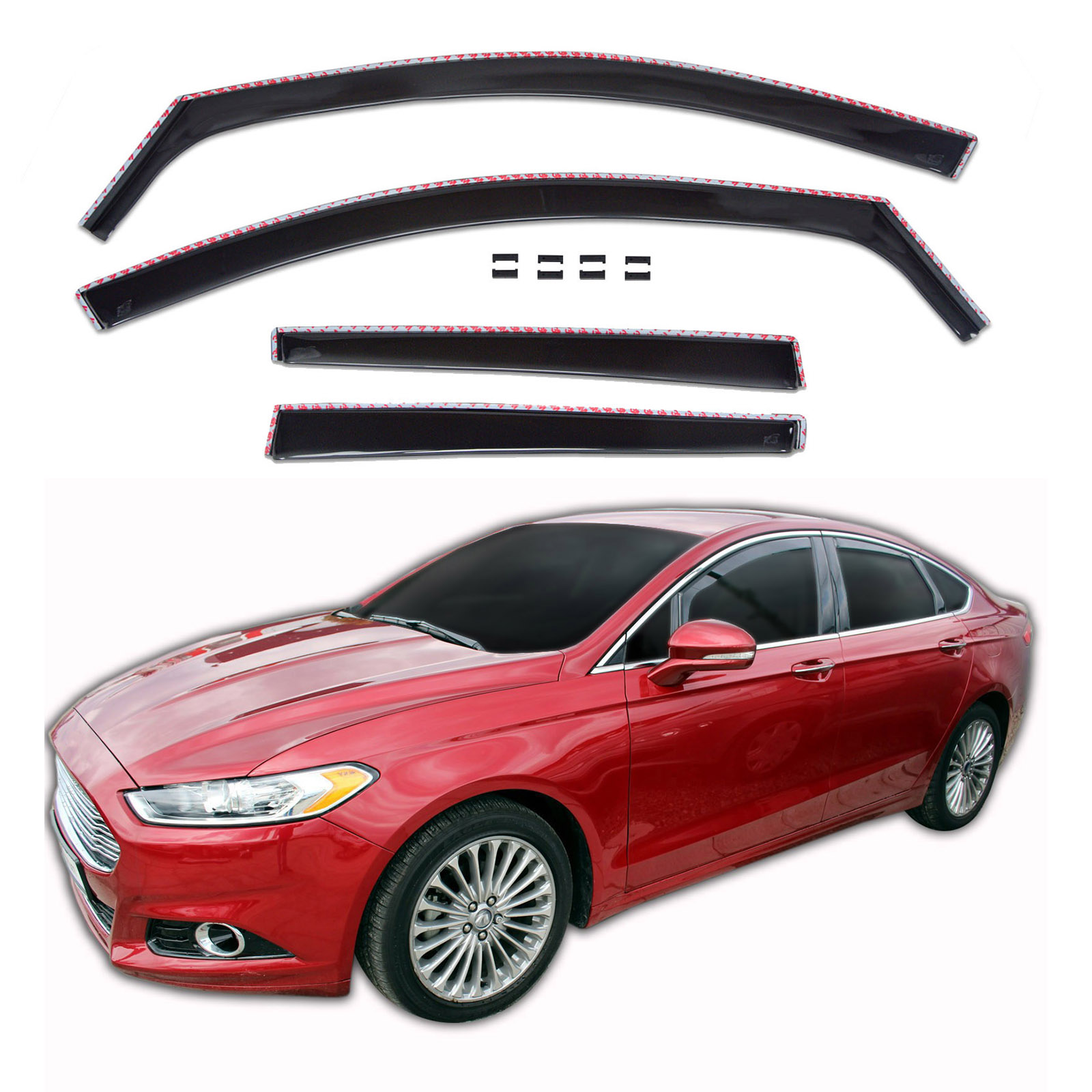 GP Okenski deflektorji za Ford Mondeo 5 vrata Htb 2015-2022 4 kosa