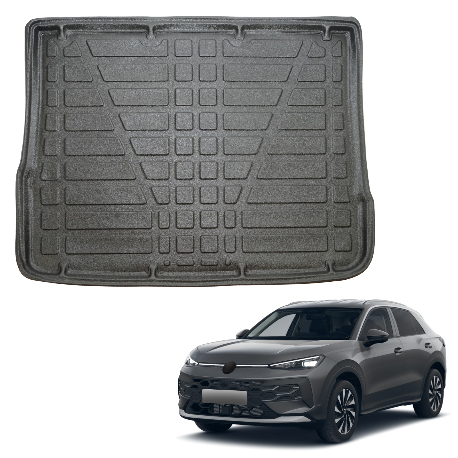 Pladenj v prtljažniku za VW T-Roc 2 2026-nad, Zgornje nadstropje