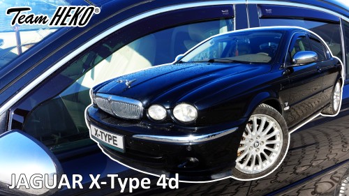 Okenski deflektorji za Jaguar X-Type 5 vrata 2001- 2009 Limuzina 4 kosa