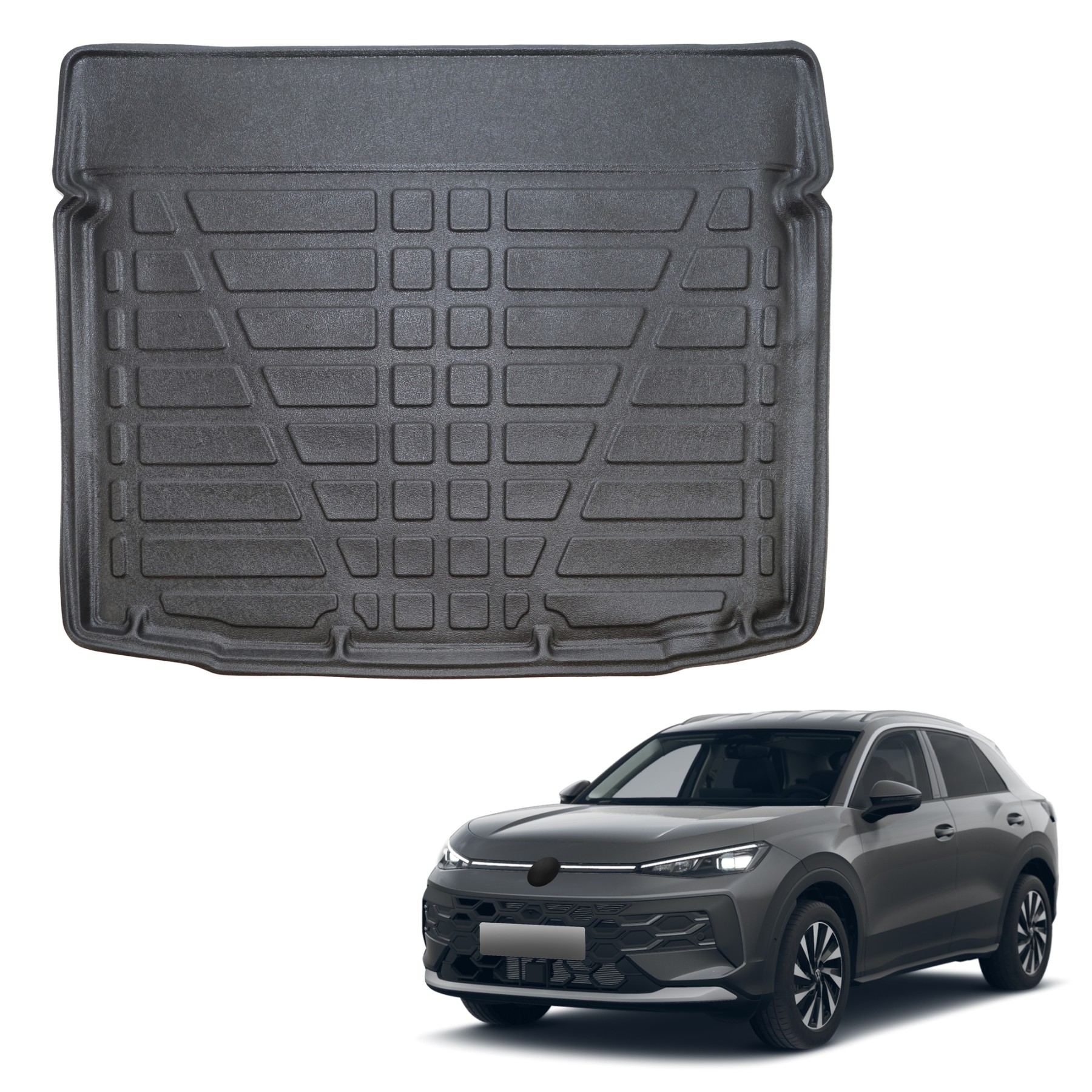 Pladenj v prtljažniku za VW T-Roc 2 2026-nad, Spodnje nadstropje