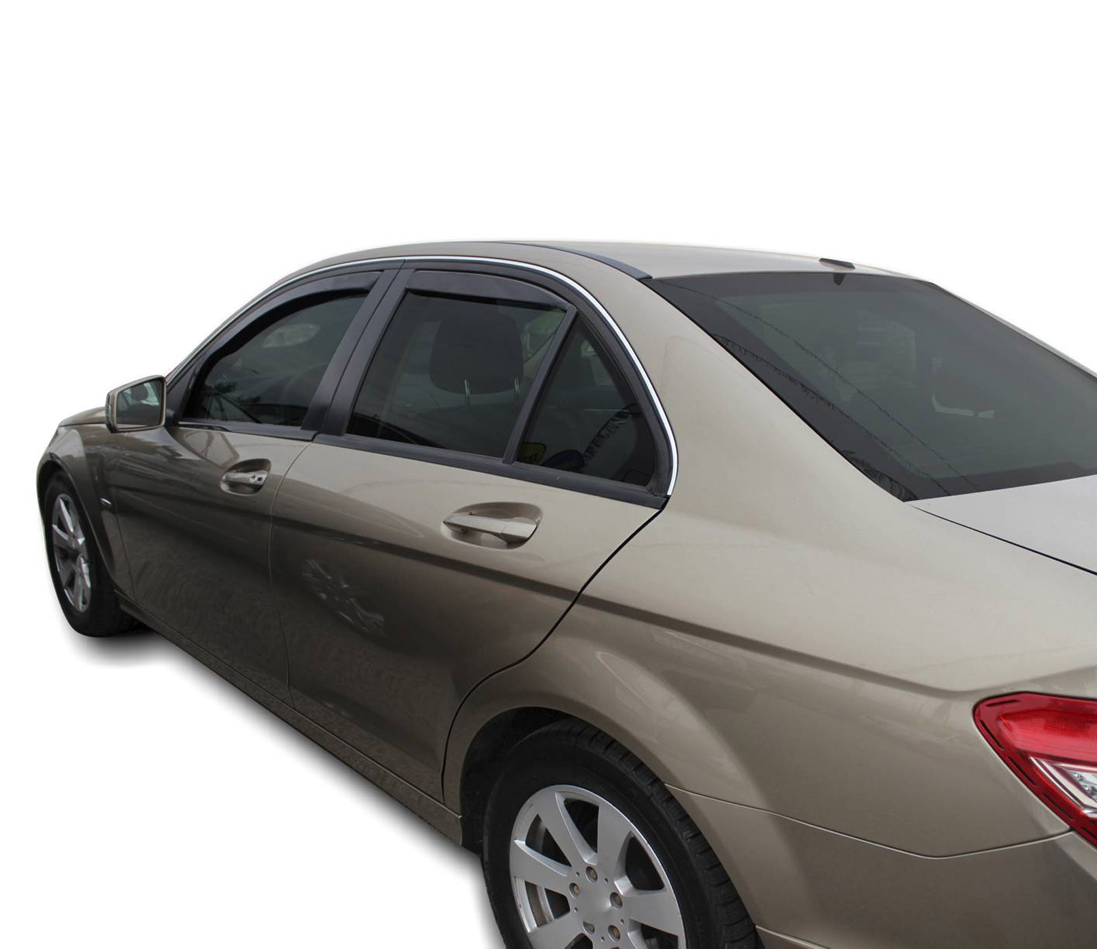 GP Okenski deflektorji za Mercedes C Class W204 2007-2014 4-Vrata Sedan 4 kosa