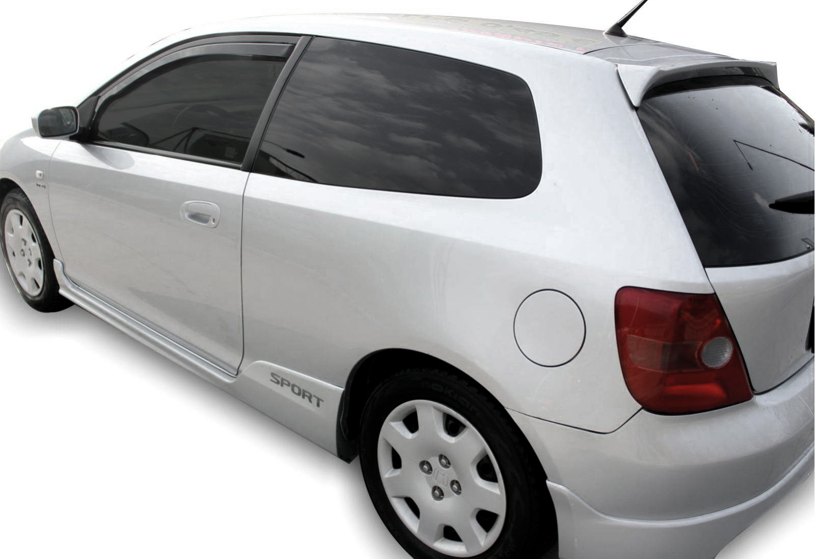 GP Okenski deflektorji za Honda Civic 2001-2005 3 vrata, 2 kosa