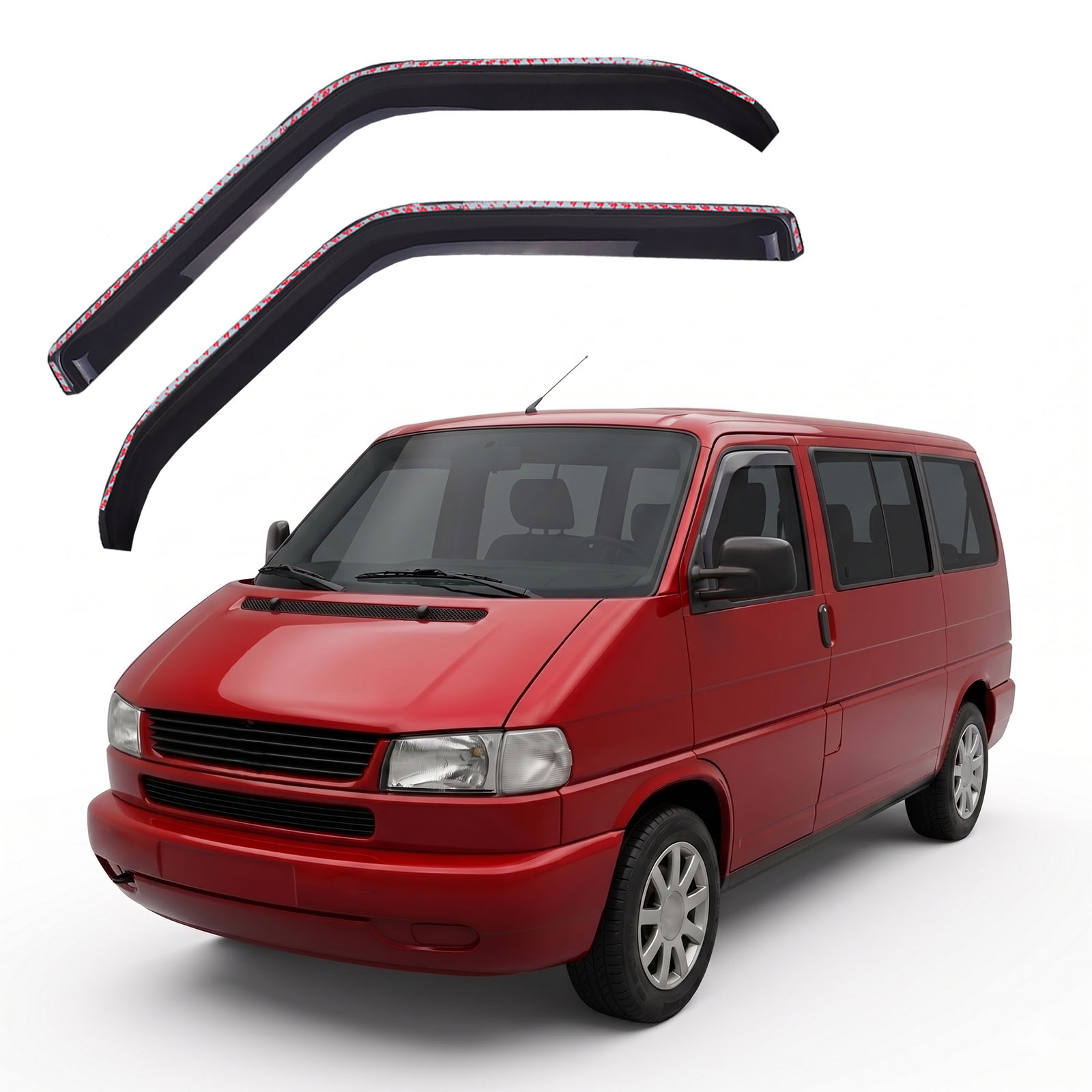 GP Okenski deflektorji za Volkswagen T4 2 vrata 1990-2003 2 kosa