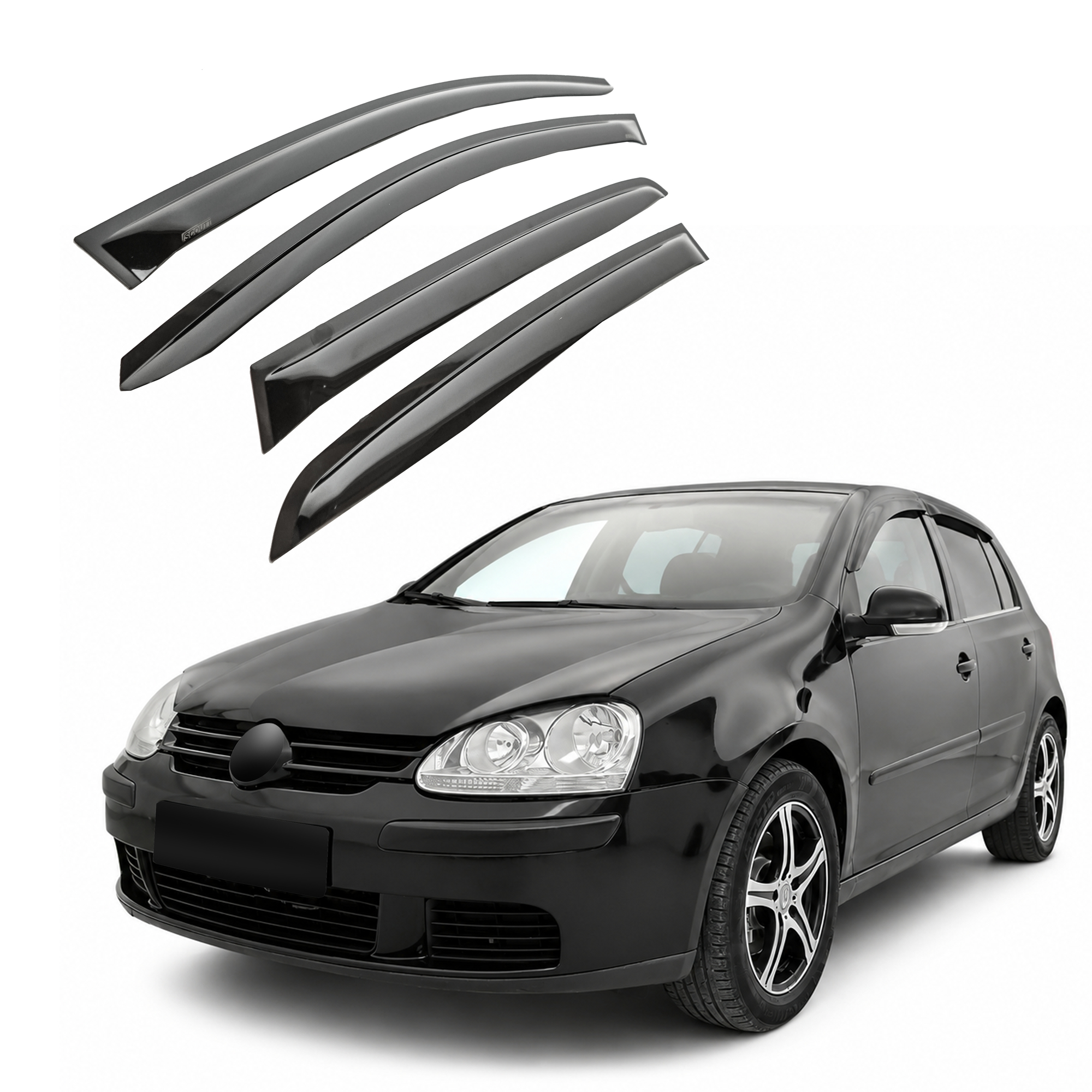 Okenski deflektorji za VW Golf 5/6 2000-2012 4 kosa