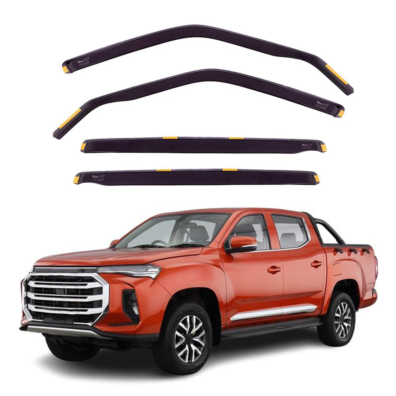 Okenski deflektorji za Maxus T90 / T90 EV 4 vrata 2021-Nad Pickup 4 kosa LSE