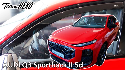 Okenski deflektorji za Audi Q3 Sportback 2 2025-Nad 2 kosa