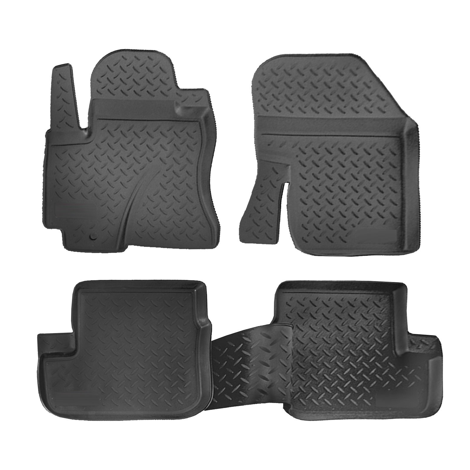 Gumijaste preproge NORM z dvignjenim robom za Toyota RAV-4 RAV4 2002-2004 3 vrata