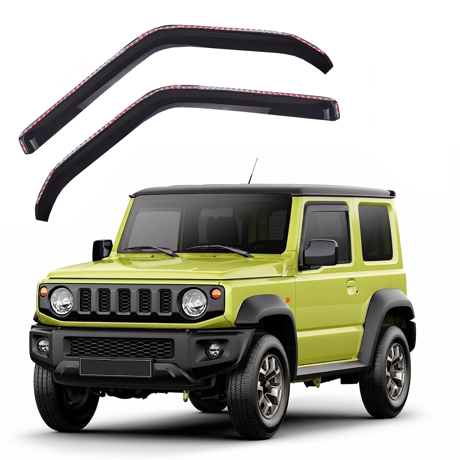 GP Okenski deflektorji za Suzuki Jimny 2018-Nad 2 kosa