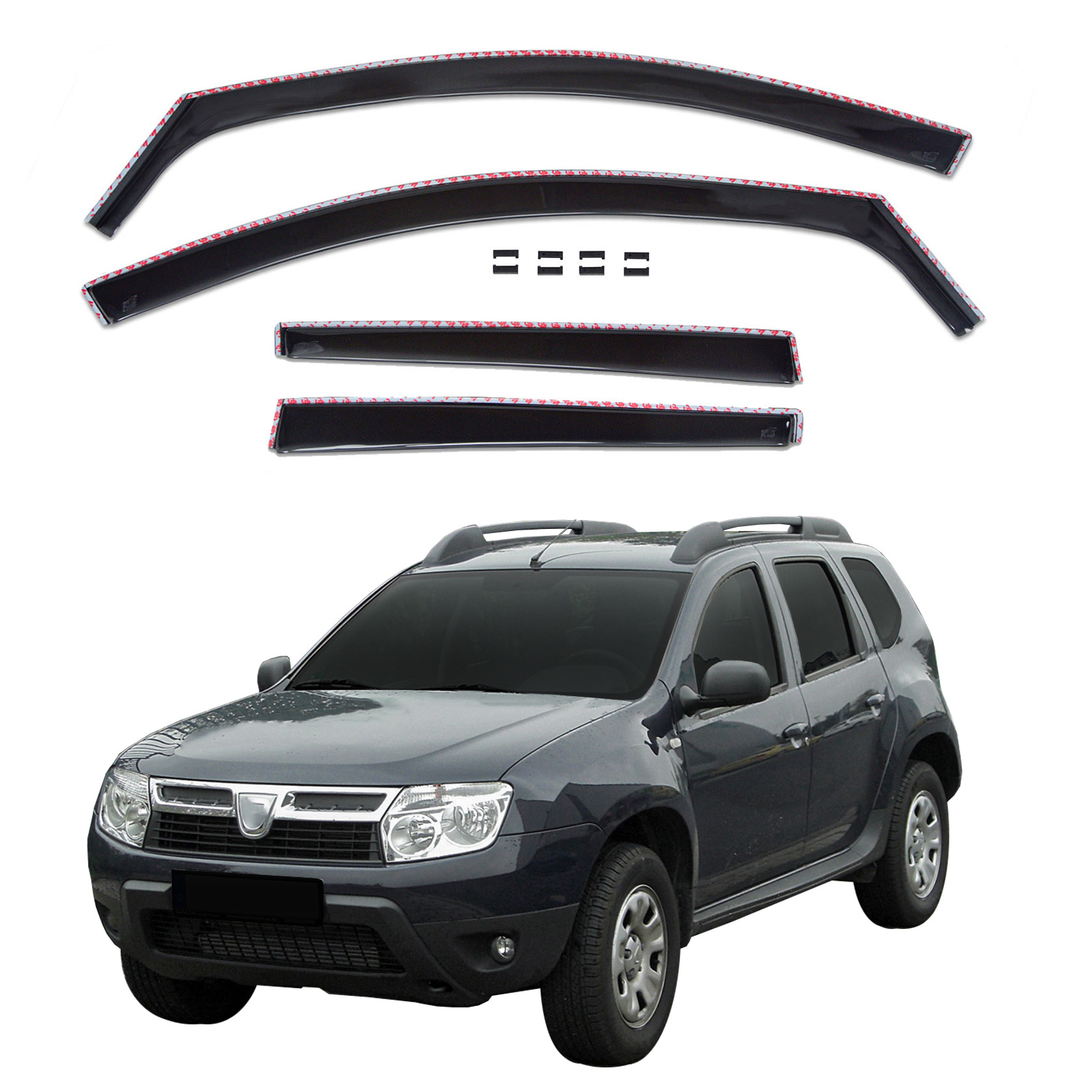 GP Okenski deflektorji za Dacia Duster I 2010-2017 4 kosa