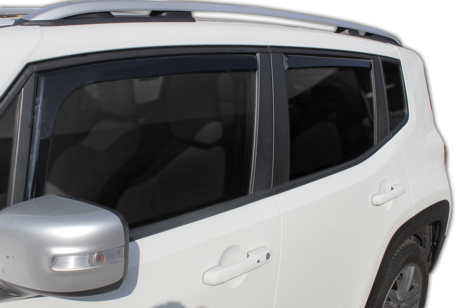 GP Okenski deflektorji za Jeep Renegade 2014-nad 4 kosa