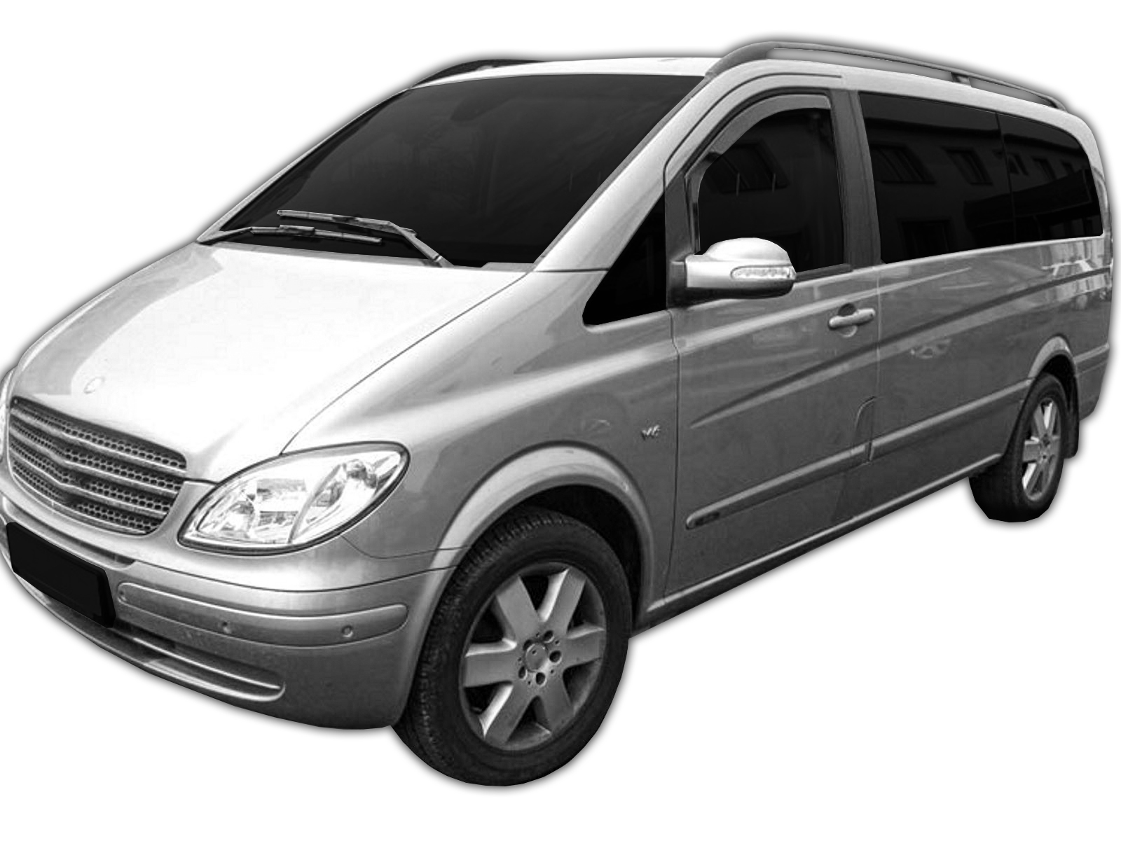 GP Okenski deflektorji za Mercedes Vito 2003-2014 2 kosa