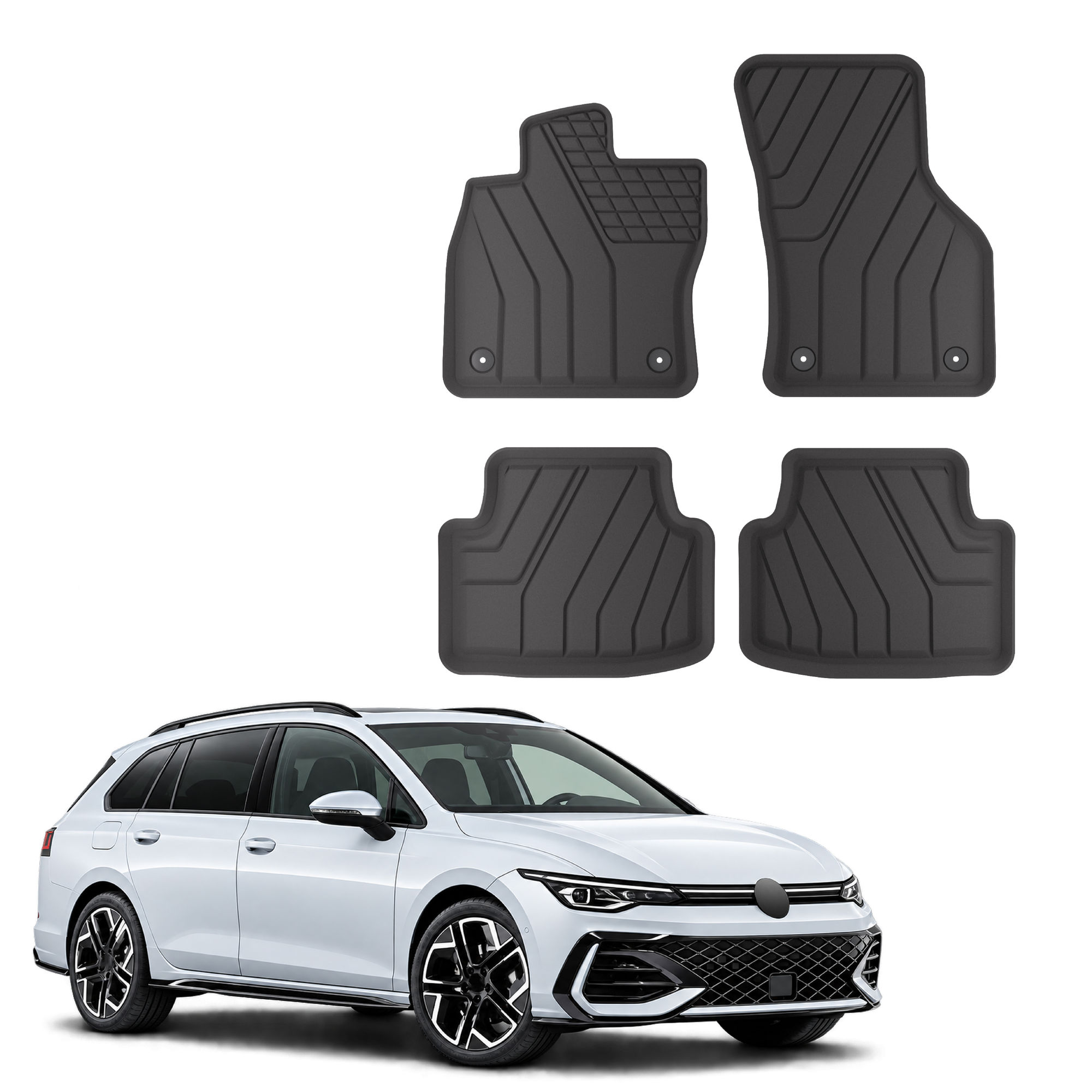 Eko preproge za Volkswagen Golf 8 2019-nad Karavan 4kosi
