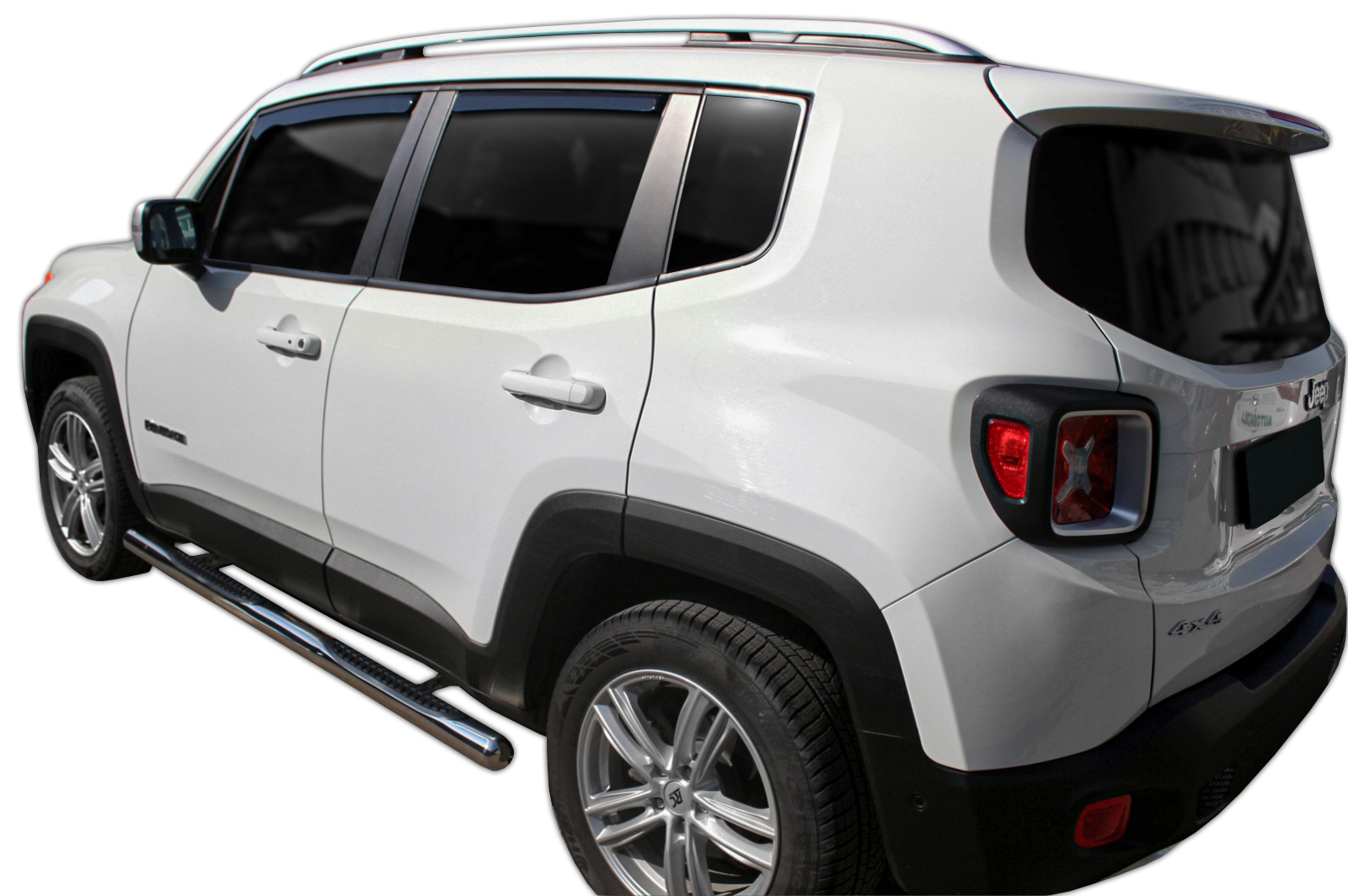 GP Okenski deflektorji za Jeep Renegade 2014-nad 4 kosa