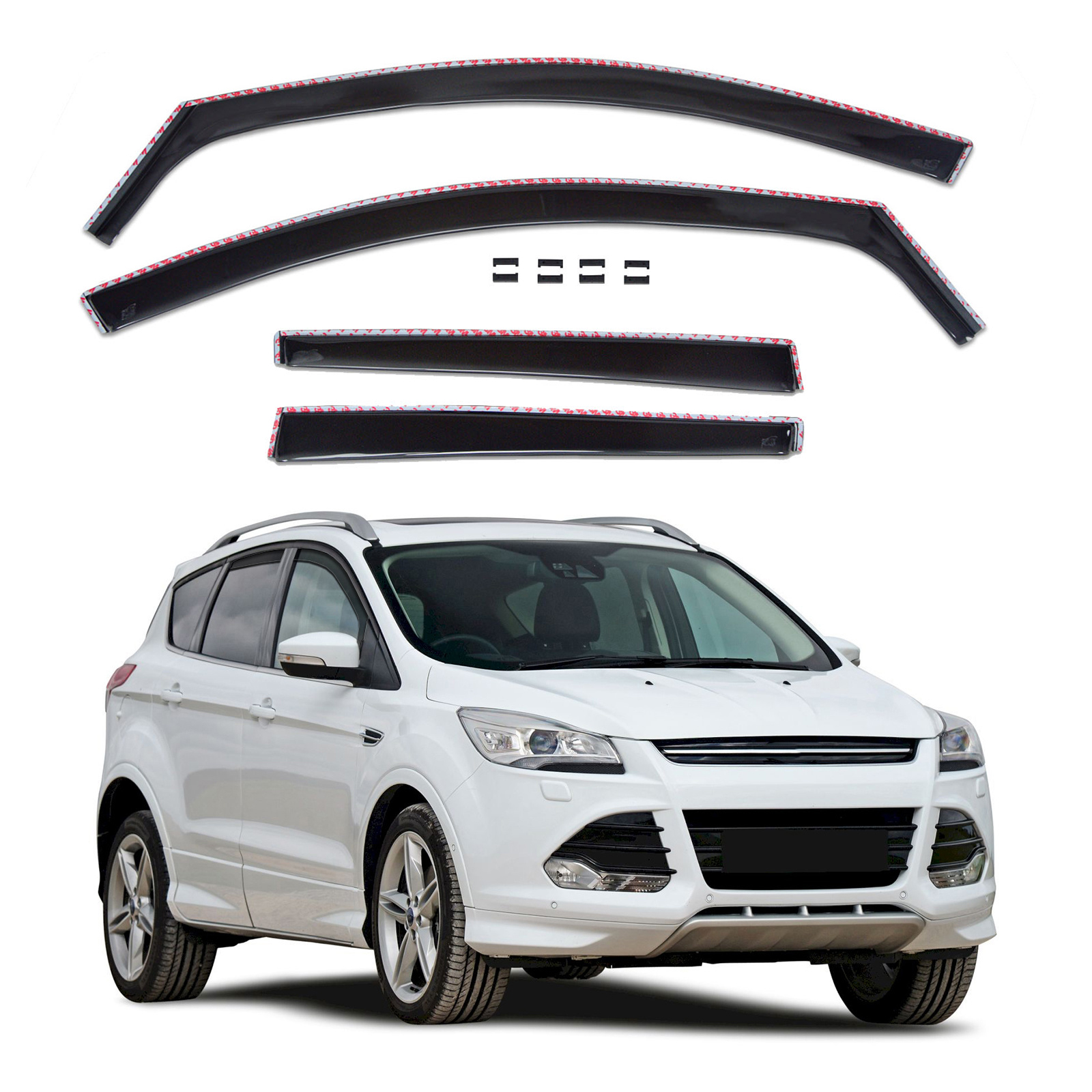 GP Okenski deflektorji za Ford Kuga mk2 2013-2019 4 kosa