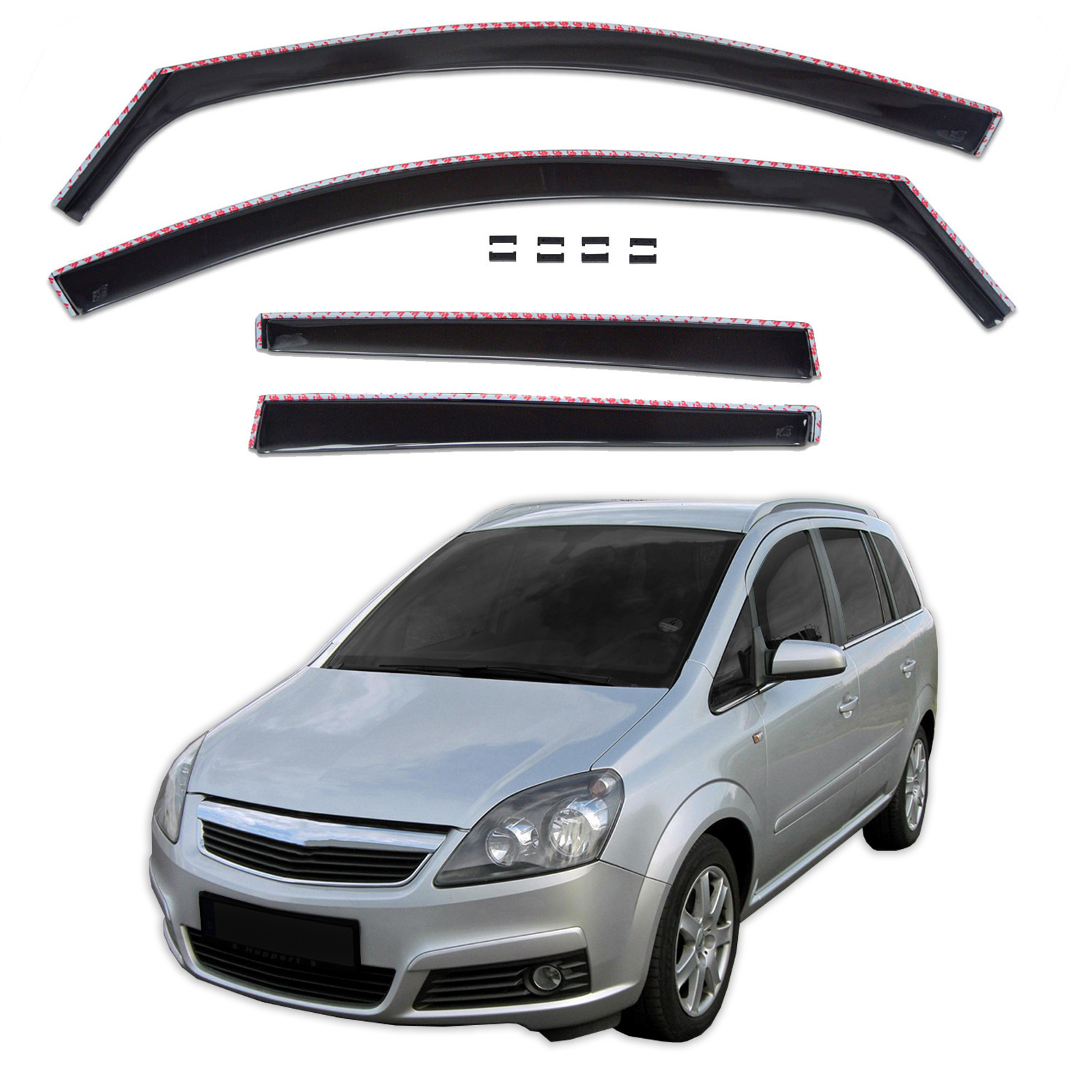 GP Okenski deflektorji za Opel Zafira B 5 vrata 2005-2011 4 kosa