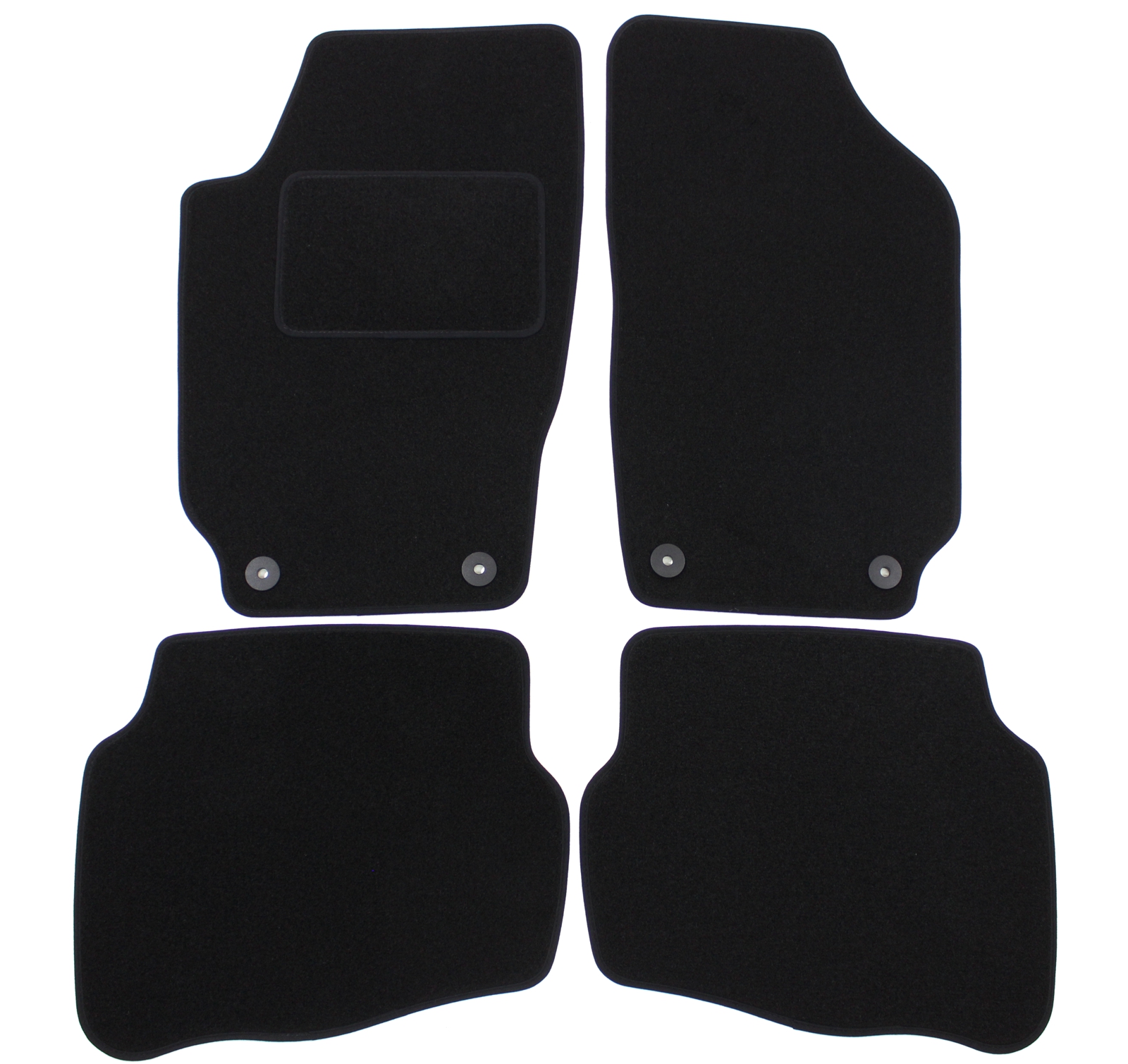 Velur preproge za avto za Seat Ibiza 2002-2008, 4 kosa