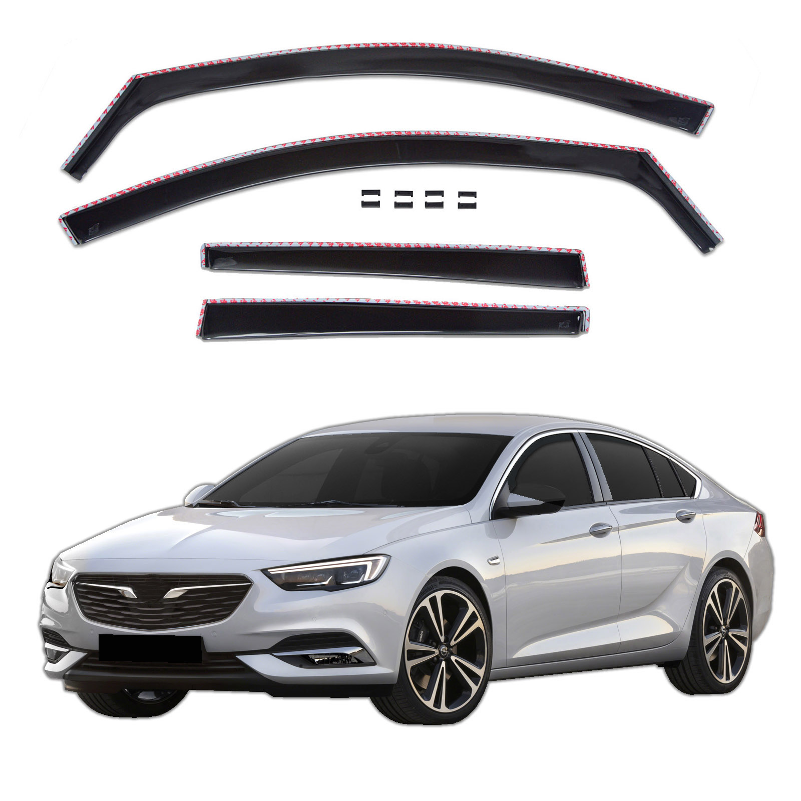 GP Okenski deflektorji za Opel Insignia 2017-Nad 4 kosa