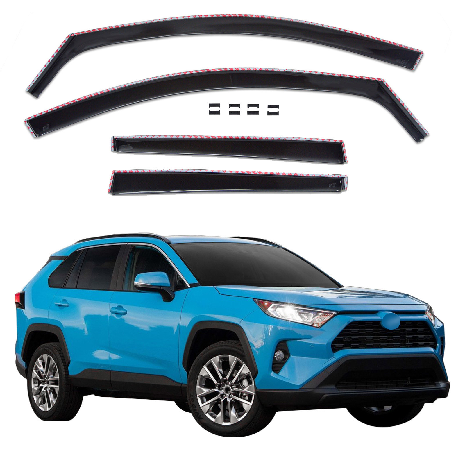 GP Okenski deflektorji za Toyota RAV 4 2019-up 4 kosa