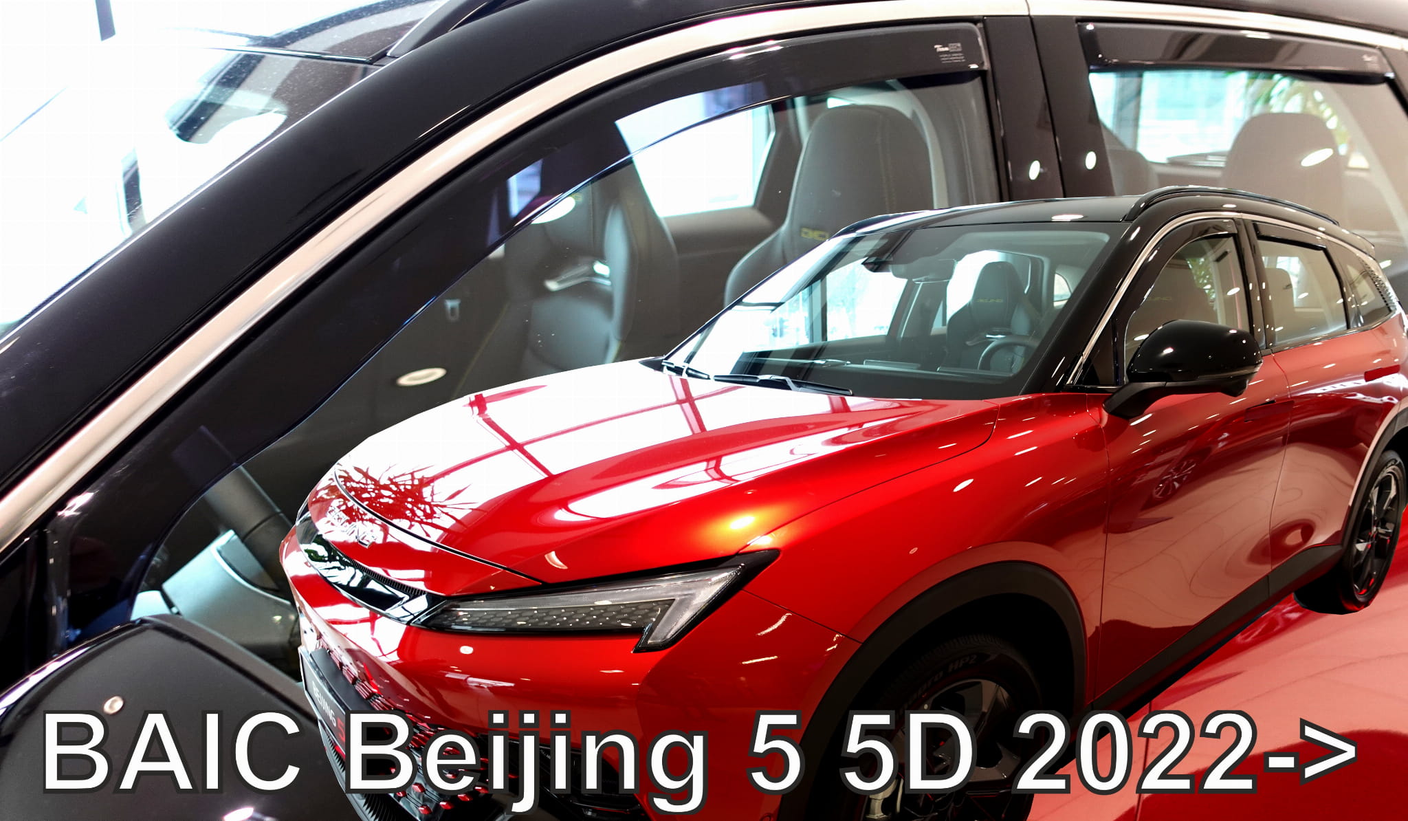 Okenski deflektorji za BAIC Beijing 5 5D 2022-Nad 4 kosa LSE