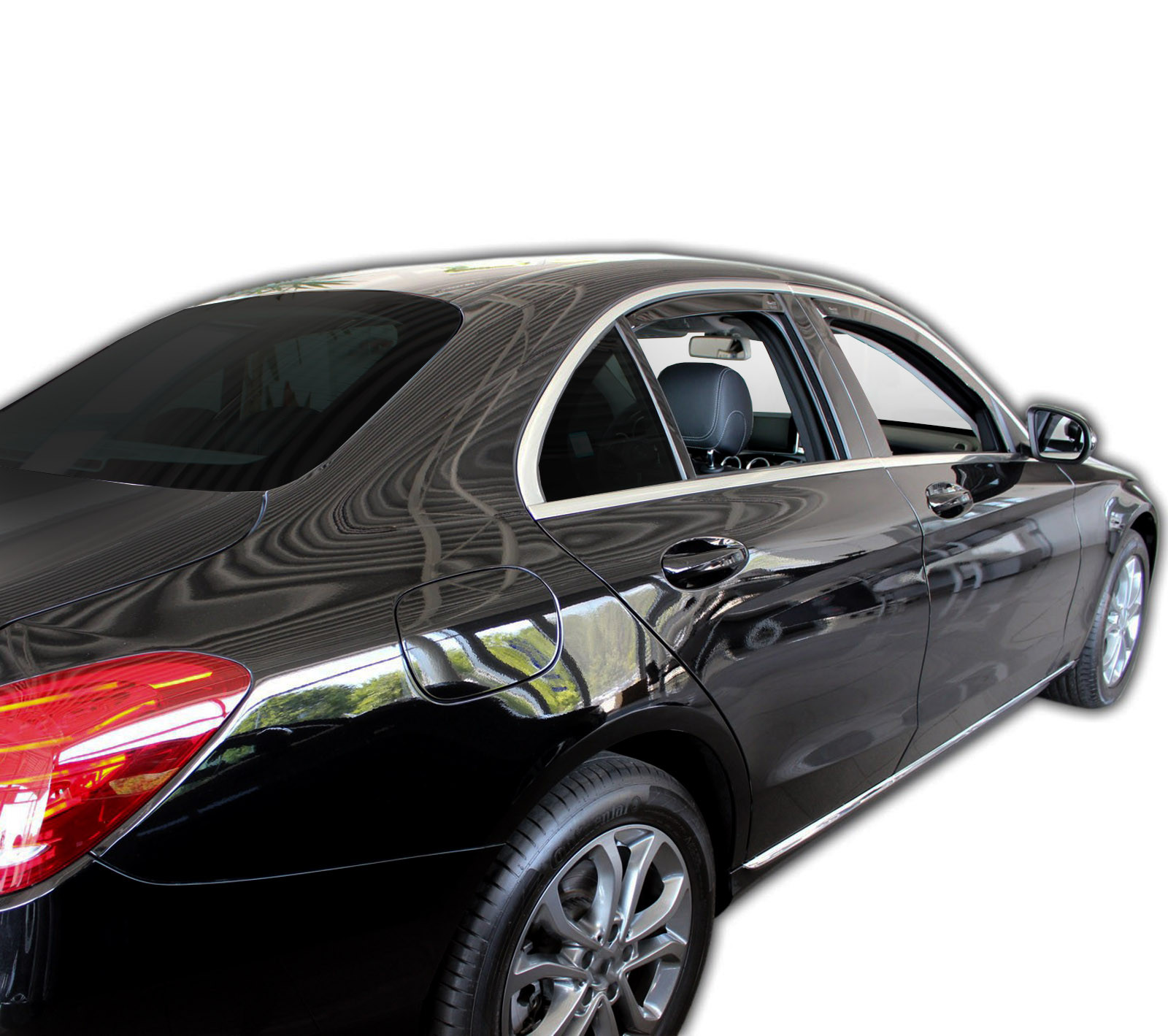GP Okenski deflektorji za Mercedes C Class W205 Sedan 2014-2021 4-Vrata 4 kosa
