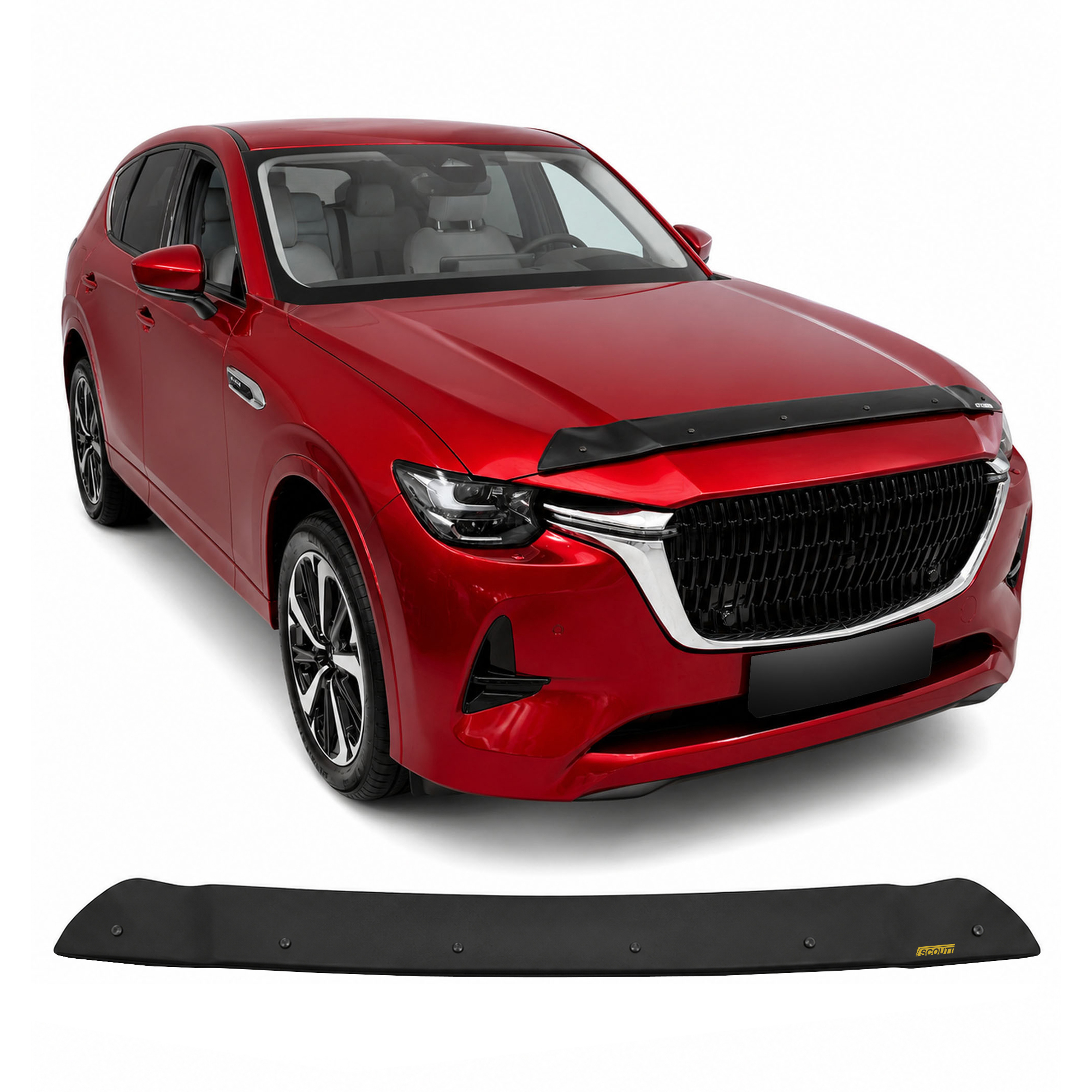 Deflektor sprednjega pokrova motorja za Mazda CX-60 2024-Nad