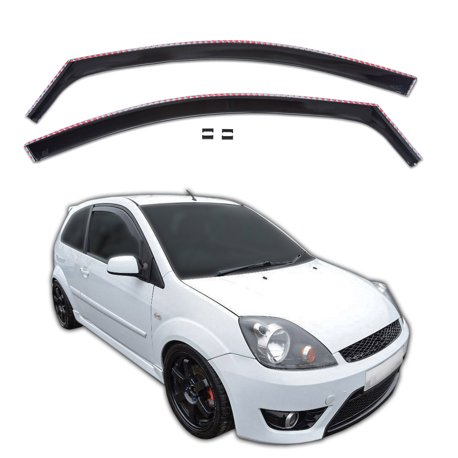GP Okenski deflektorji za Ford Fiesta 3 vrata 2002-2008 2 kosa