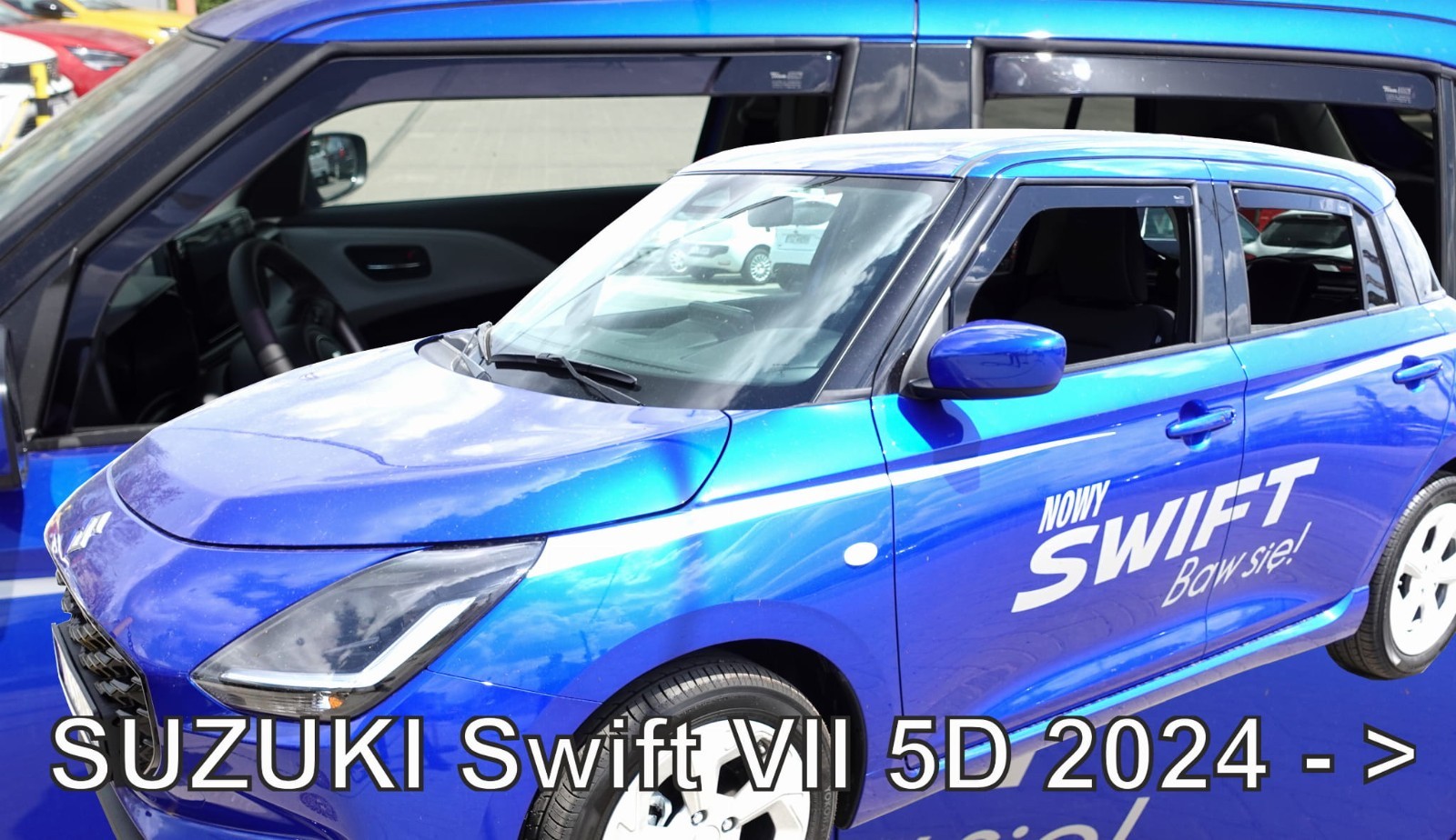 Okenski deflektorji za Suzuki Swift 2024-Nad 4 kosa
