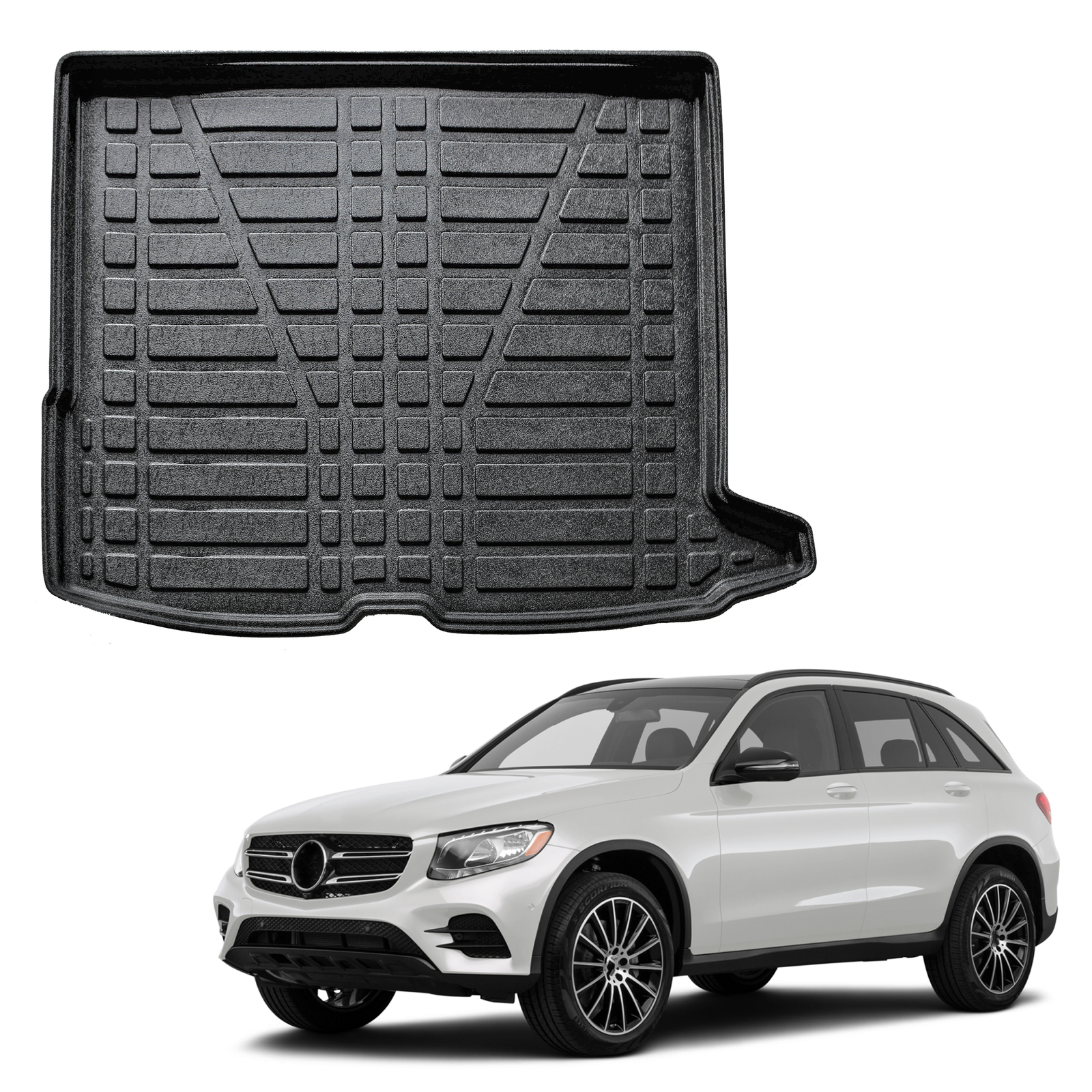 Pladenj v prtljažniku za Mercedes GLC X253 2015-2022