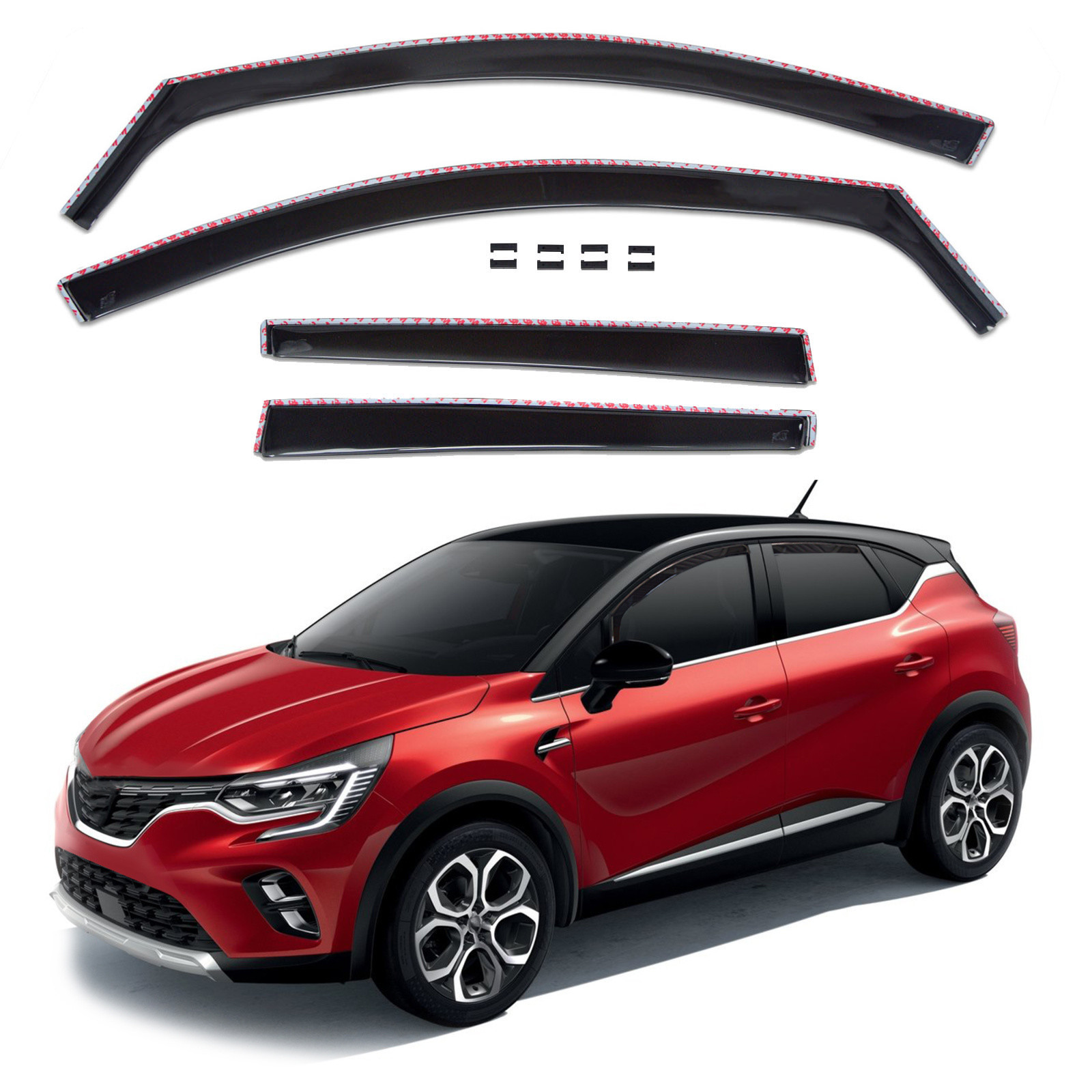 GP Okenski deflektorji za Opel Crossland 2017-nad 4 kosa