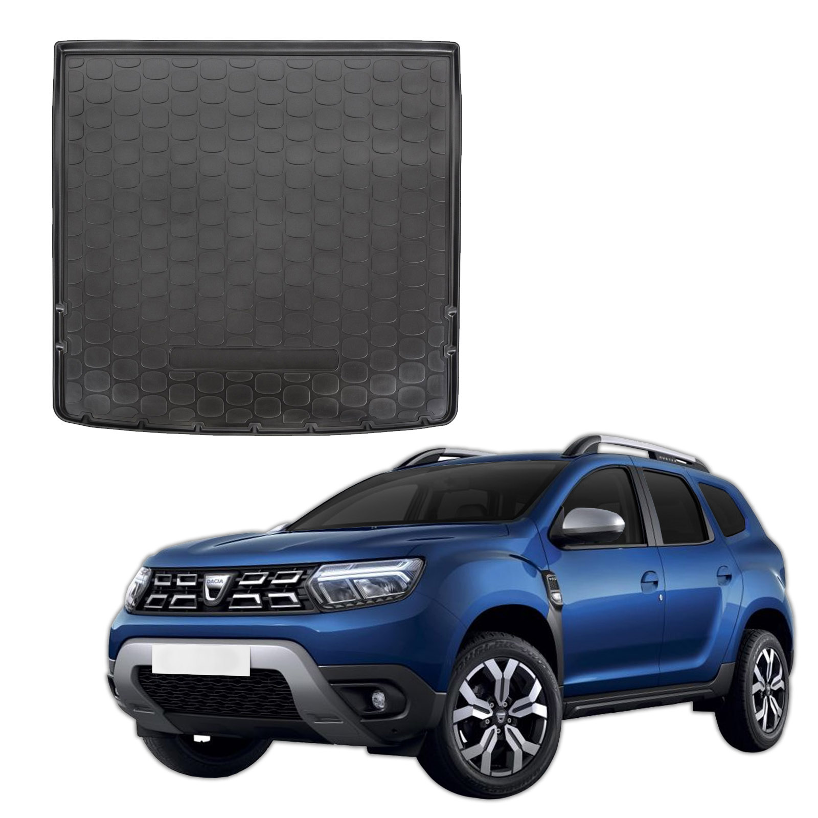 Gumijasti pladenj za prtljažnik za Dacia Duster 2WD 2021-2024 NORM