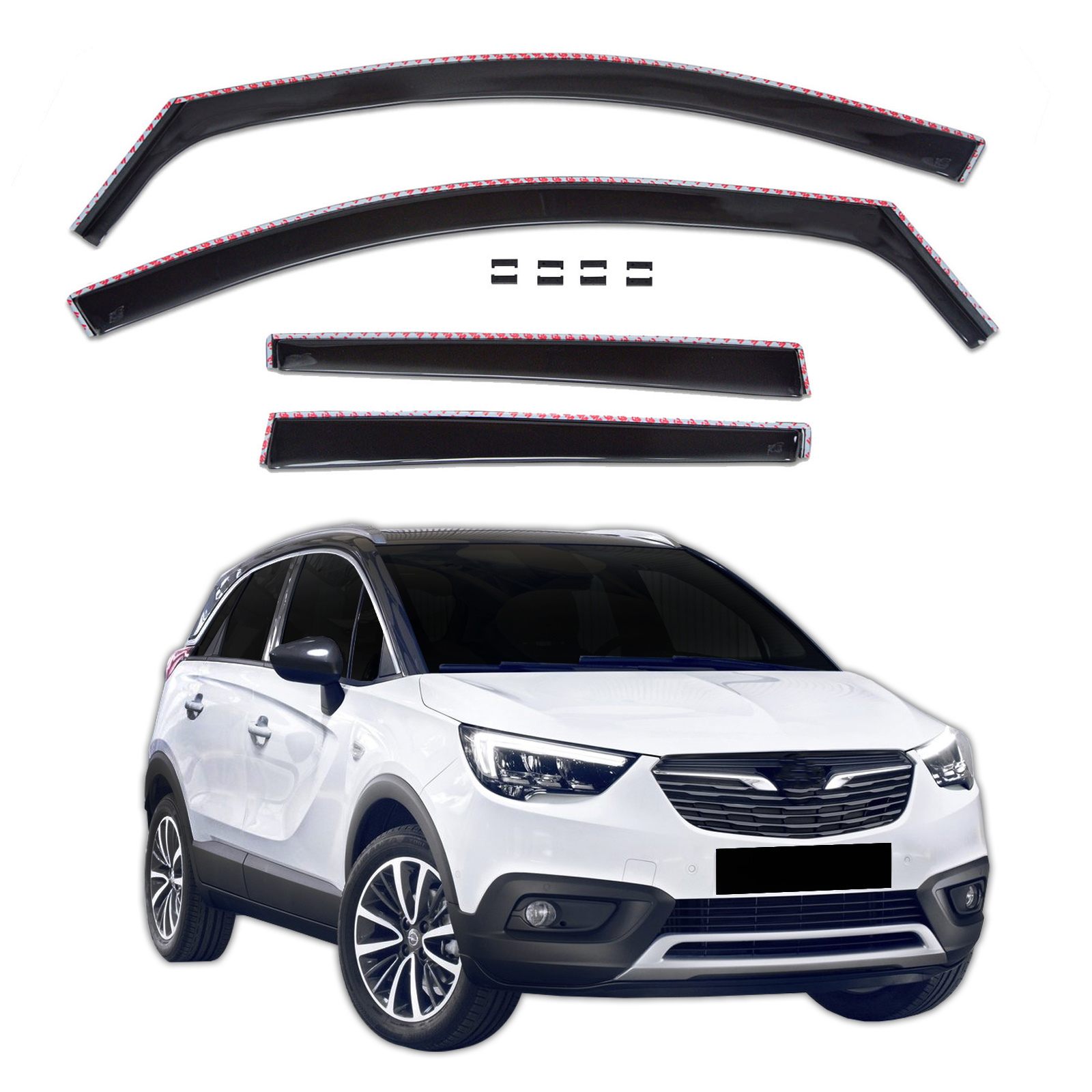 GP Okenski deflektorji za Kia Sportage 2021-nad 4 kosa