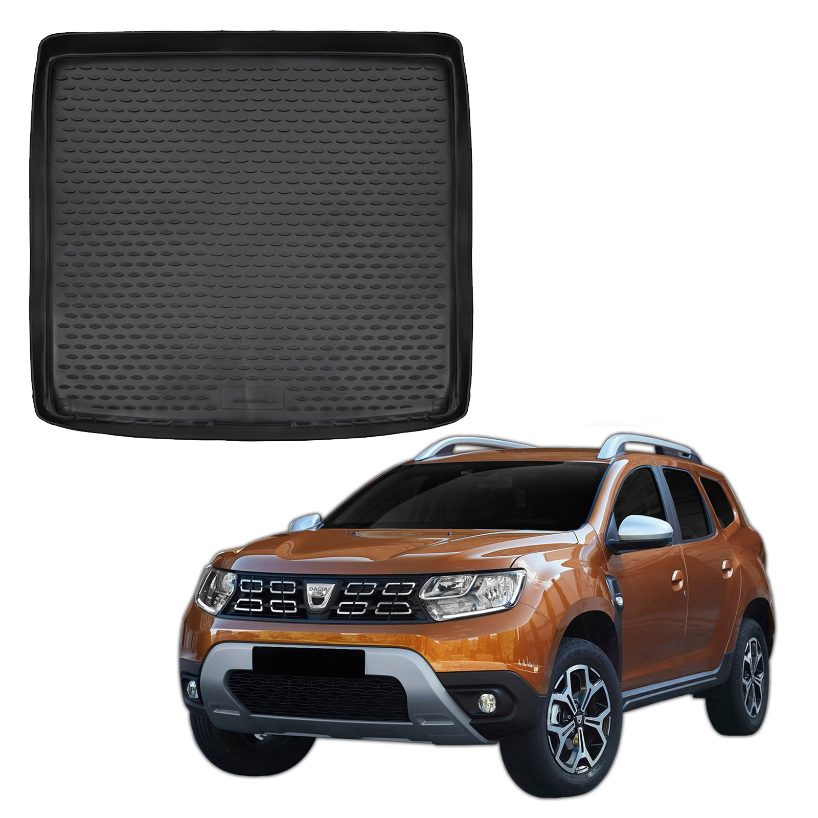 Gumijasti pladenj za prtljažnik za Dacia Duster 4WD 2018-2024