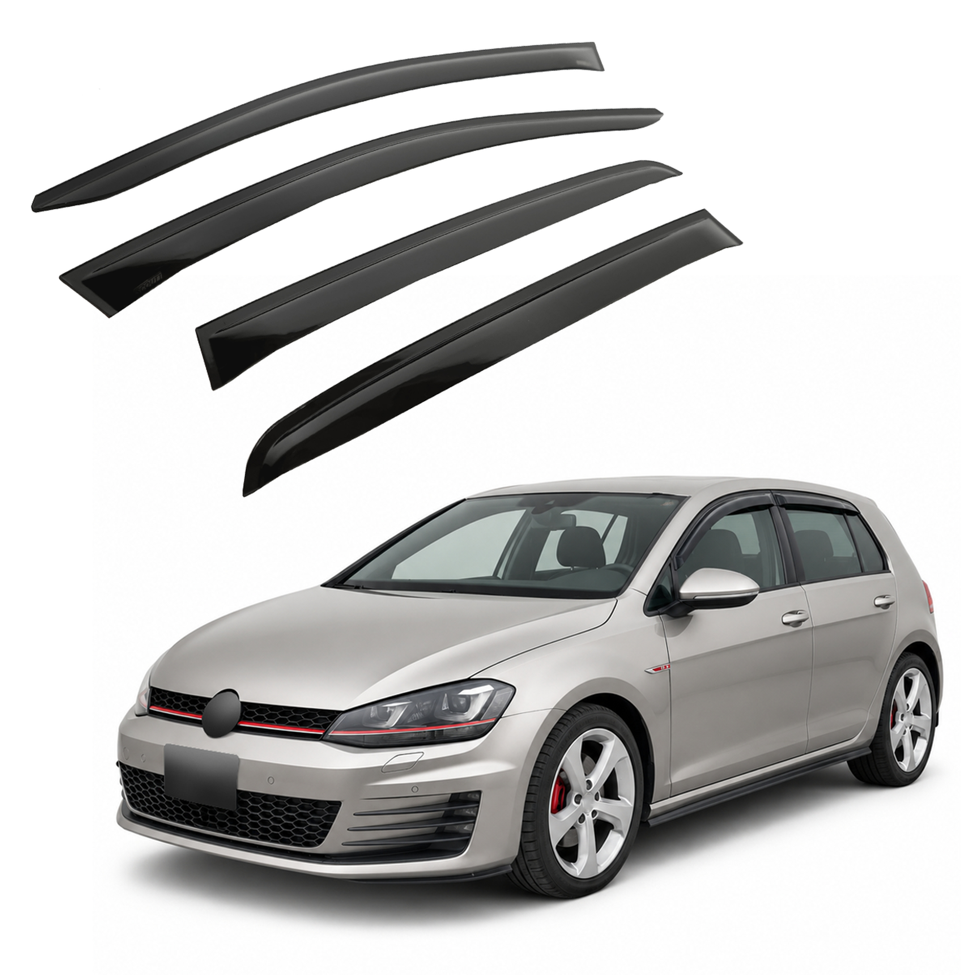 Okenski deflektorji za VW Golf 7 2012-2020 4 kosa
