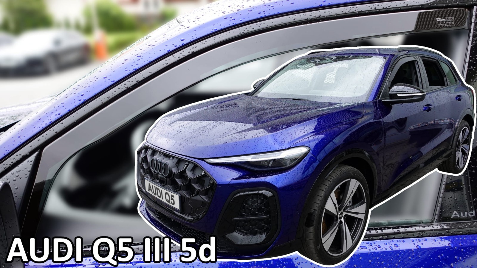Okenski deflektorji za Audi Q5 GU 2024-Nad 2 kosa